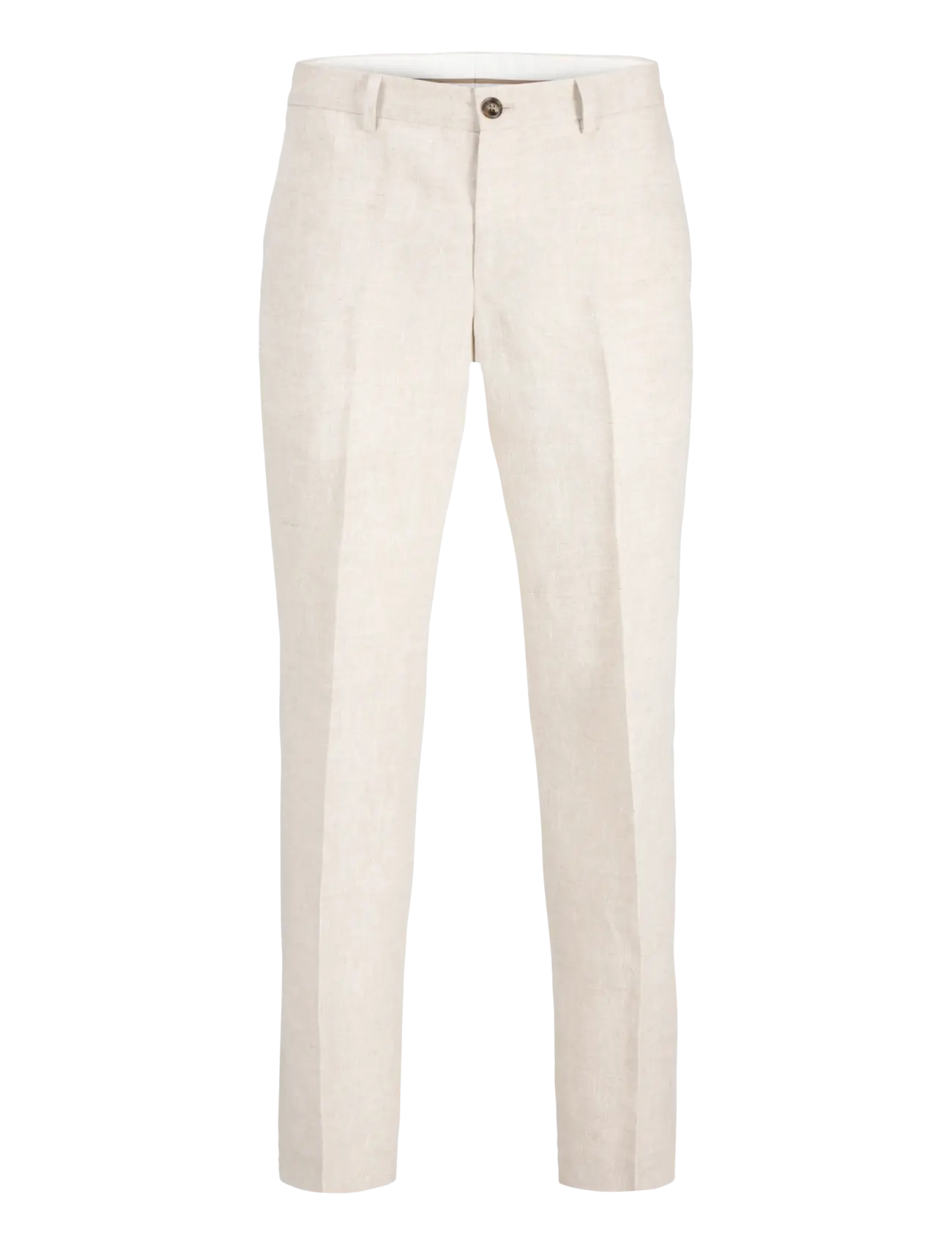 Jack & Jones JPRBLAMARTIN LAWRENCE LINEN TROUSER UN01 - Jack & Jones - ANCIENT SCROLL / beige