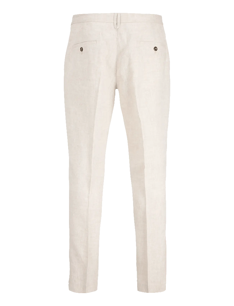 Jack & Jones - JPRBLAMARTIN LAWRENCE LINEN TROUSER UN01 - jakkesætbukser i hør - ancient scroll - 2