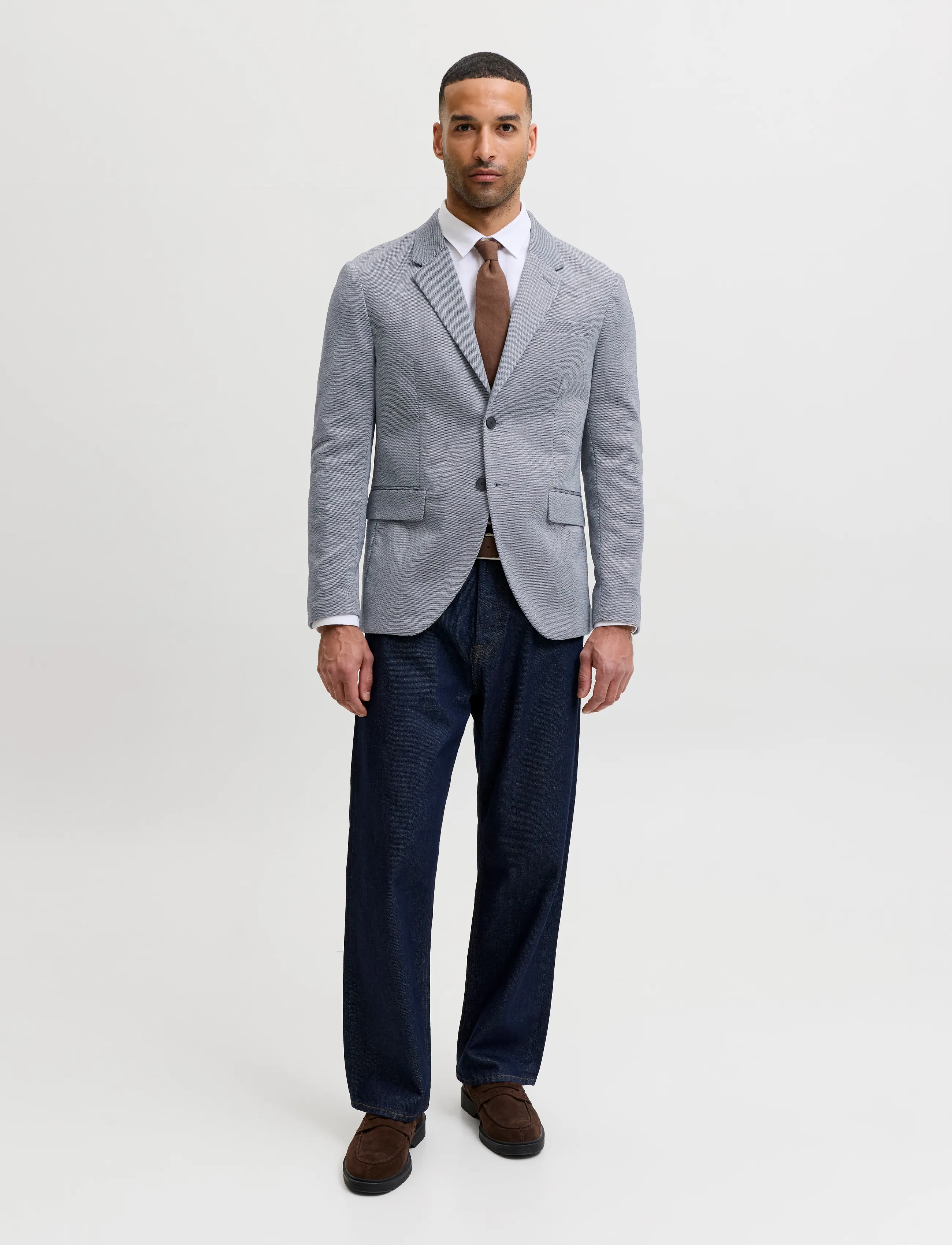 Jack & Jones - JPRBLAMARTIN LEON BLAZER NO05 SN - enkelknäppta kavajer - dark navy - 3