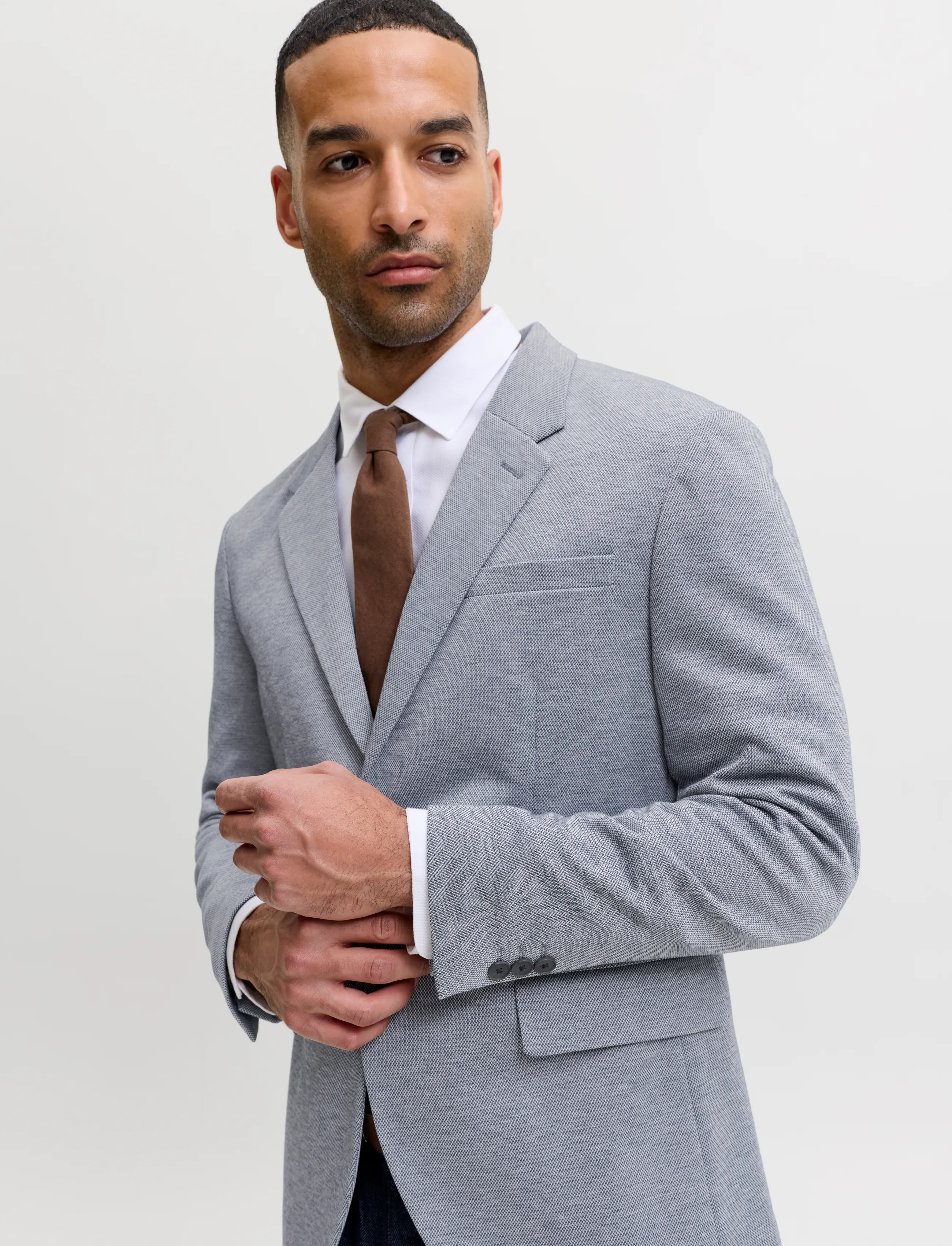 Jack & Jones - JPRBLAMARTIN LEON BLAZER NO05 SN - enkelknäppta kavajer - dark navy - 4