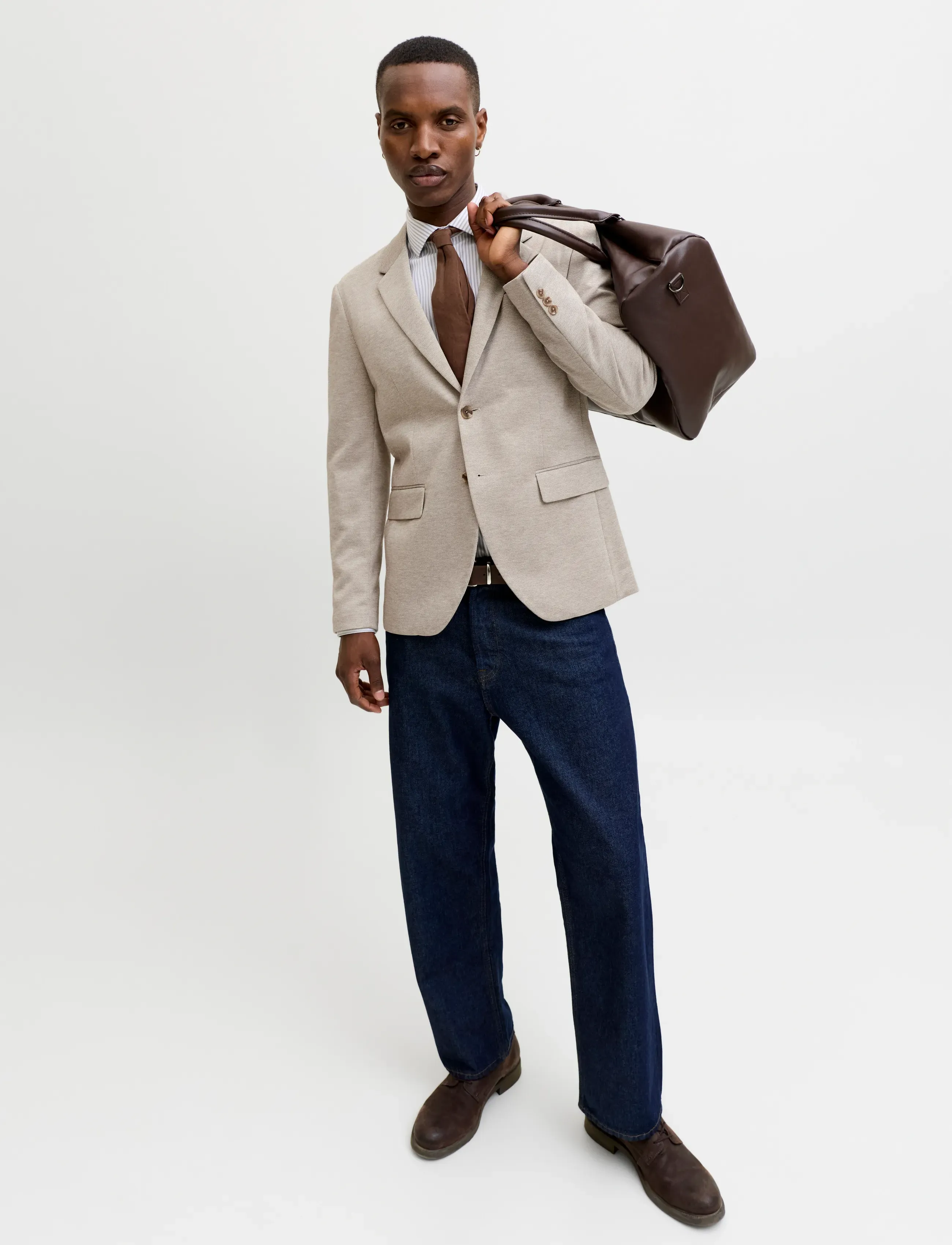 Jack & Jones - JPRBLAMARTIN LEON BLAZER NO05 SN - single breasted blazers - morel - 5