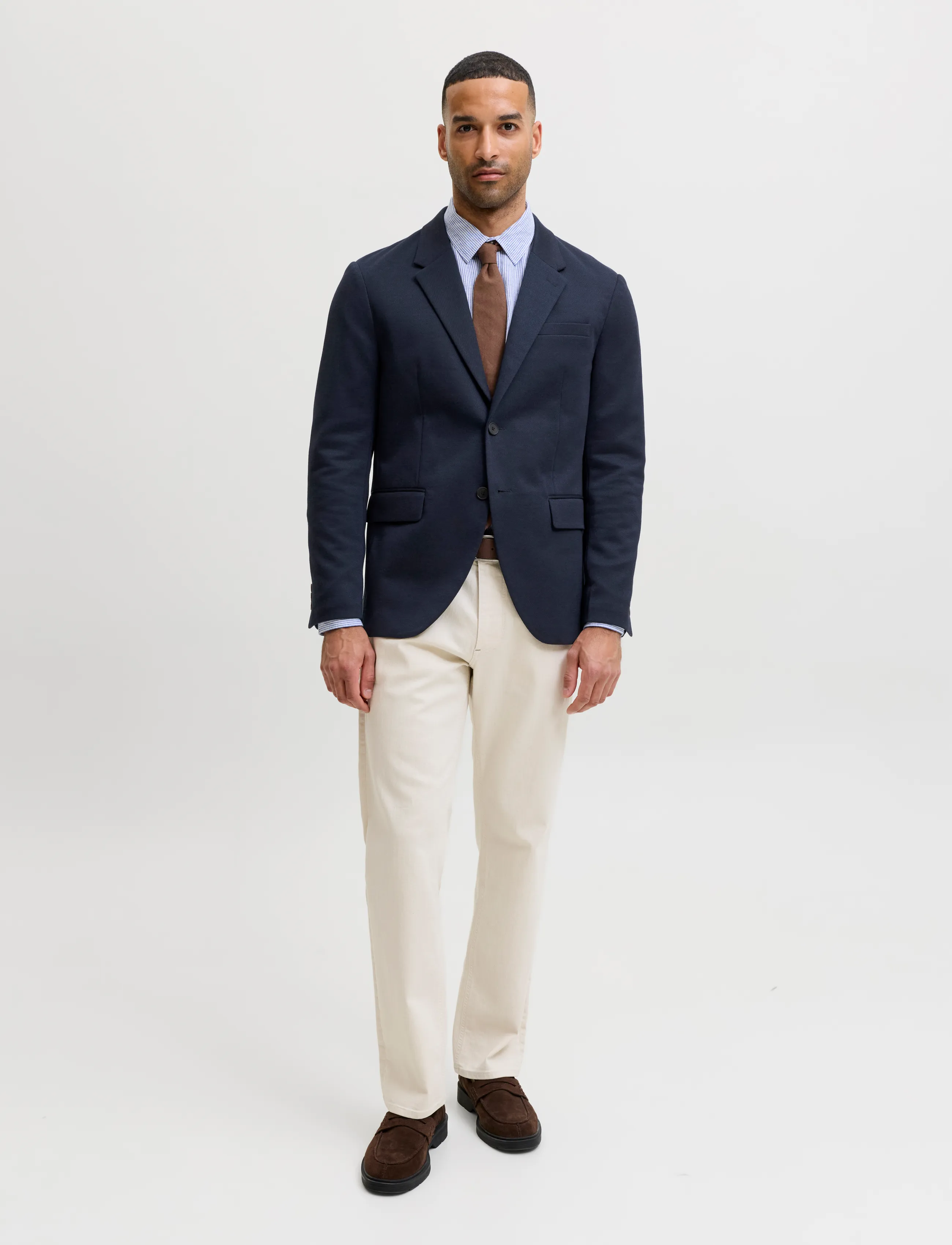 Jack & Jones - JPRBLAMARTIN LEON BLAZER NO05 SN - single breasted blazers - navy blazer - 3