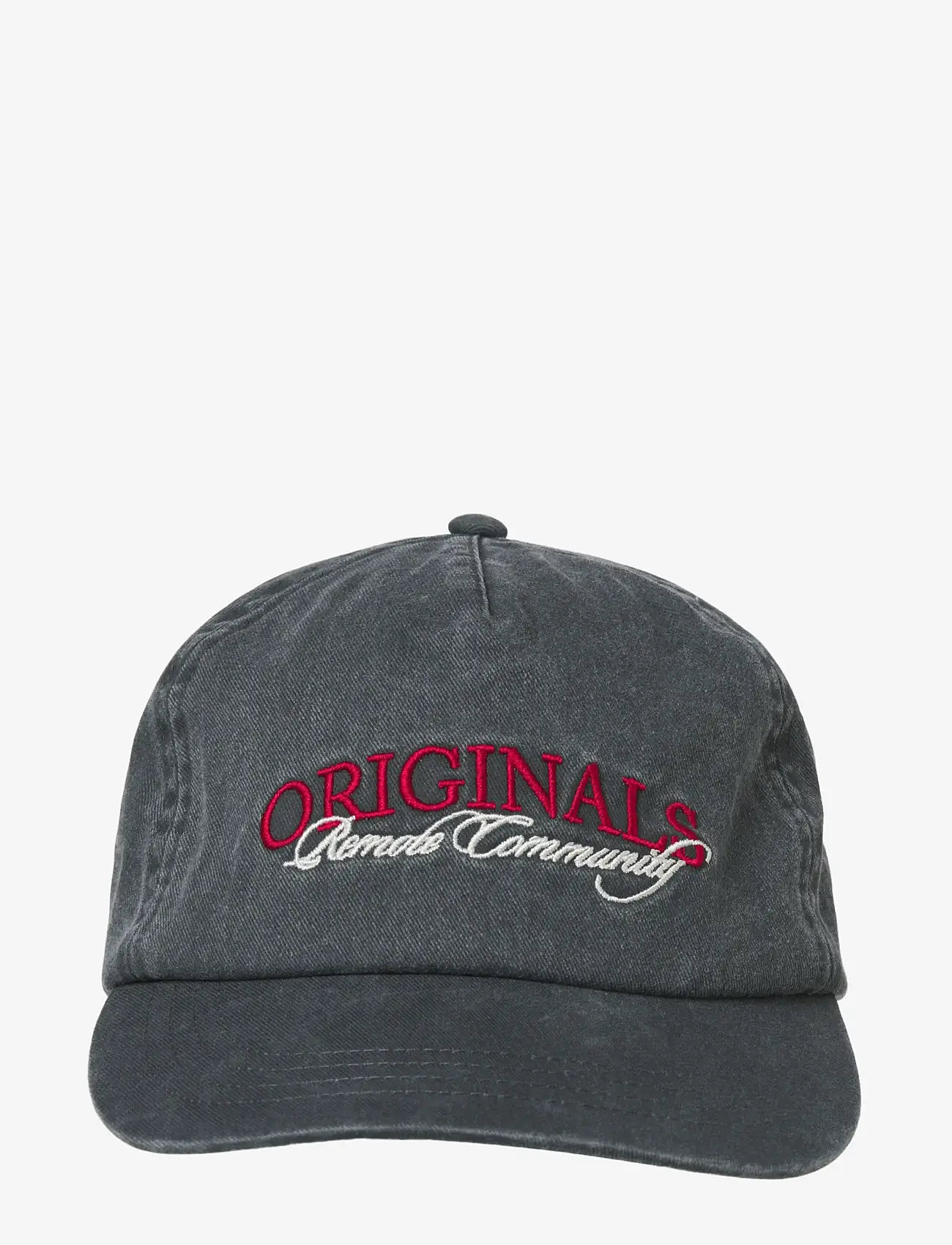 Jack & Jones - JACFRAME WASHED EMB CAP SN - nokkmütsid - black beauty - 2