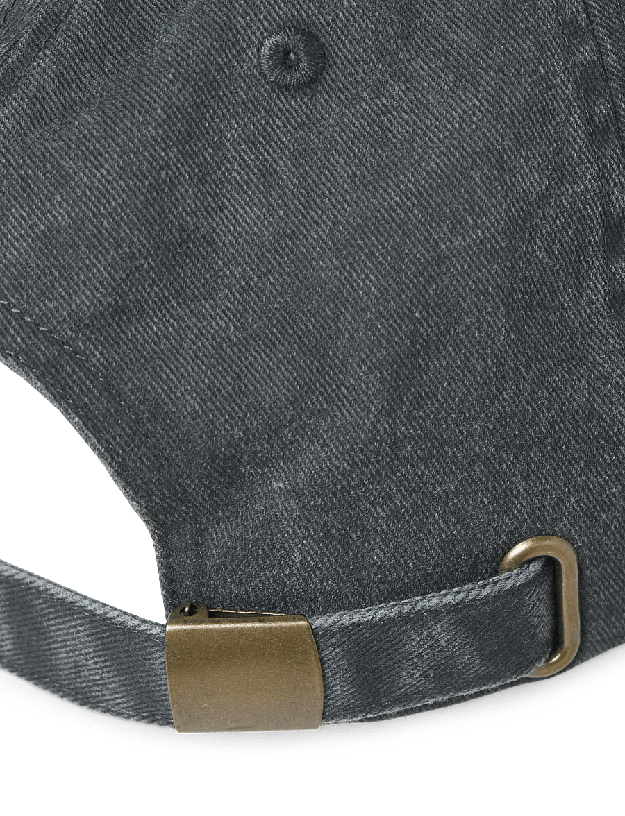 Jack & Jones - JACFRAME WASHED EMB CAP SN - nokamütsid - black beauty - 3