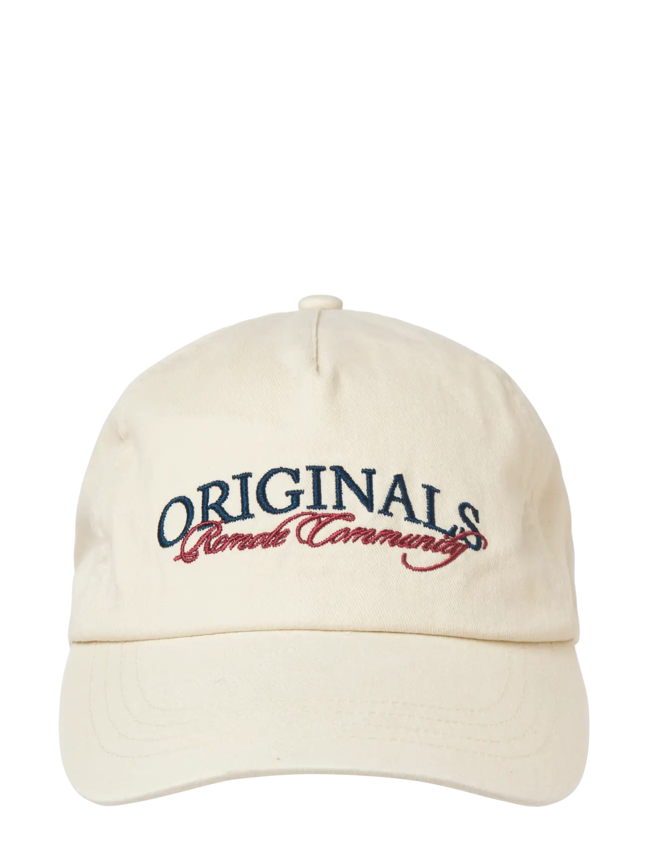 Jack & Jones JACFRAME WASHED EMB CAP SN - Accessoarer - TURTLEDOVE / cream