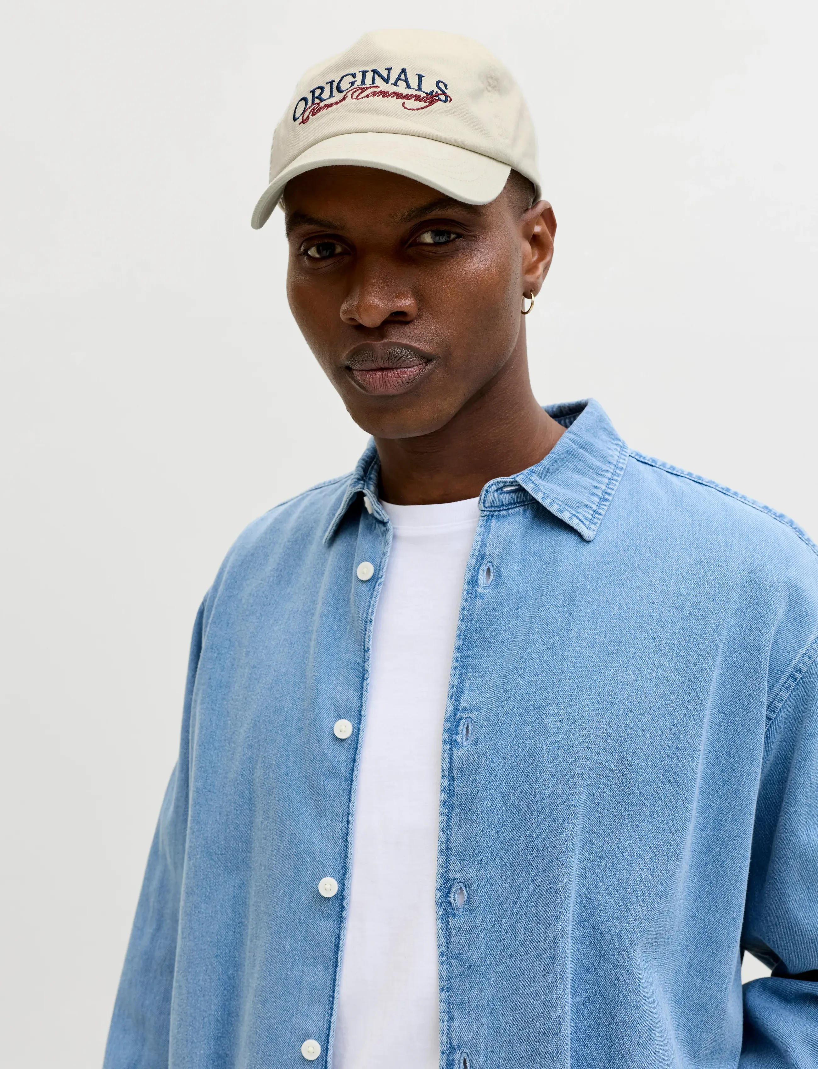 Jack & Jones JACFRAME WASHED EMB CAP SN - Accessories - TURTLEDOVE / cream