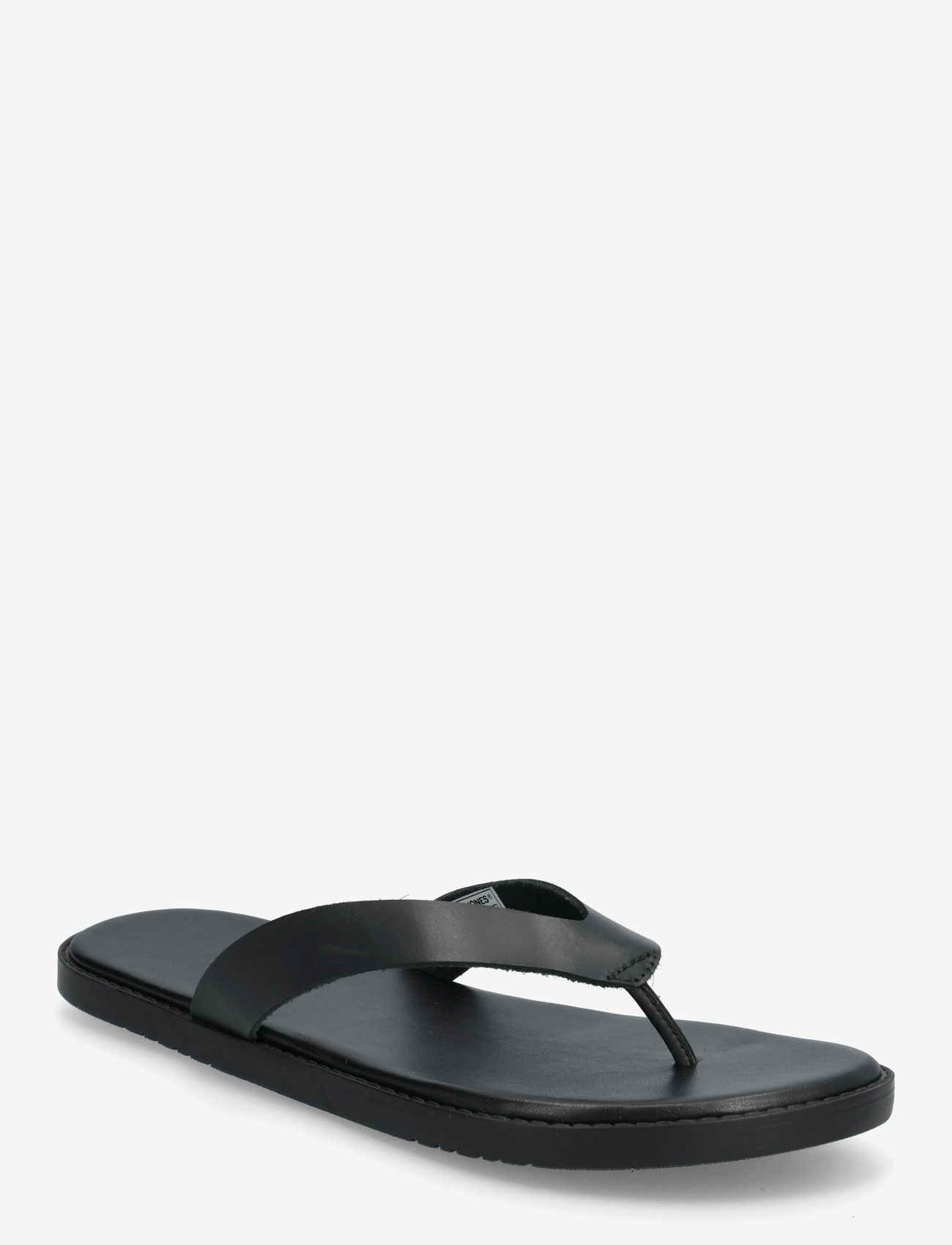 Jack & Jones - JFWDUBAI LEATHER FLIP FLOP - collections - black - 0