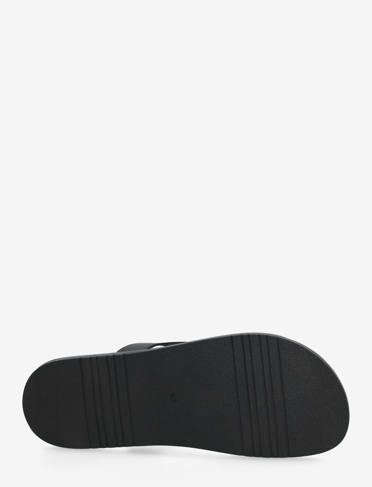 Jack & Jones - JFWDUBAI LEATHER FLIP FLOP - collections - black - 4