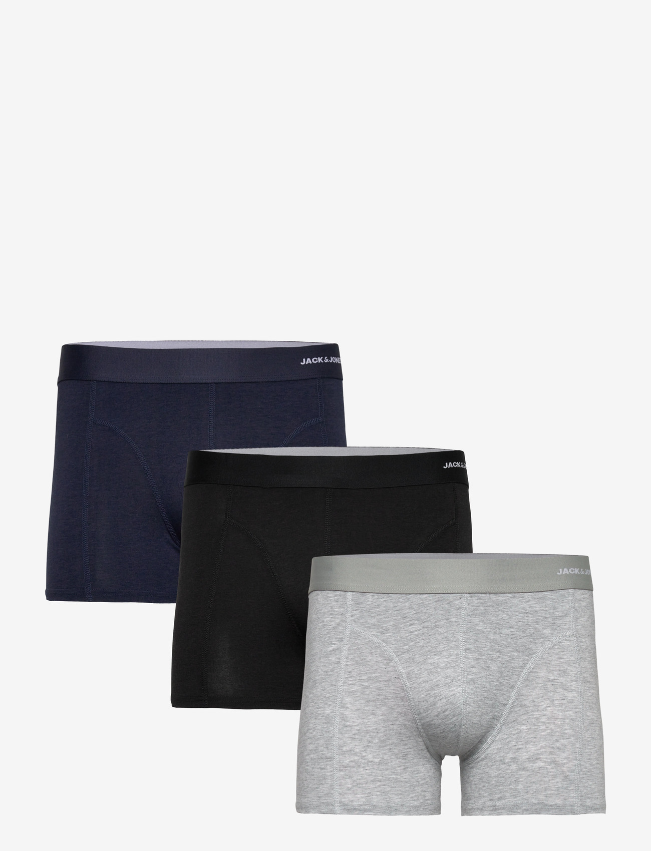 Jack & Jones - JACGABRIEL BAMBOO TRUNKS 3 PACK SN - multipack underbukser - black - 0