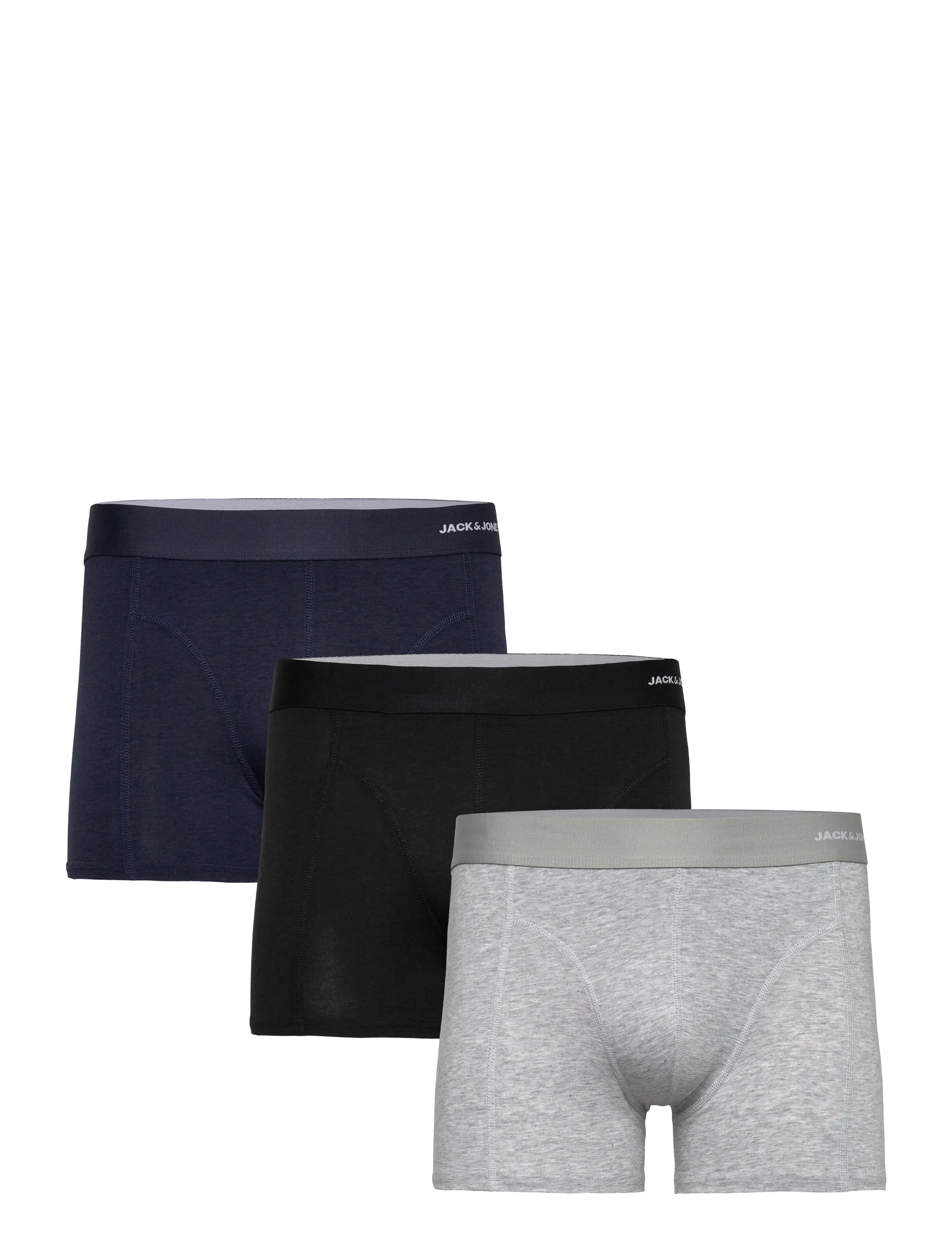 Jack & Jones JACGABRIEL BAMBOO TRUNKS 3 PACK SN - Undertøy - BLACK / navy