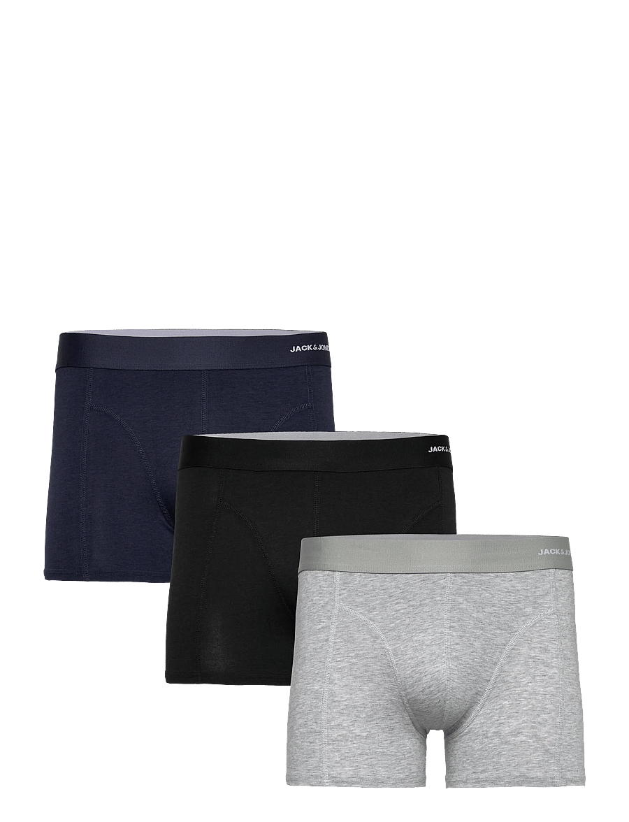 Jack & Jones - JACGABRIEL BAMBOO TRUNKS 3 PACK SN - unterhosen im multipack - black - 0