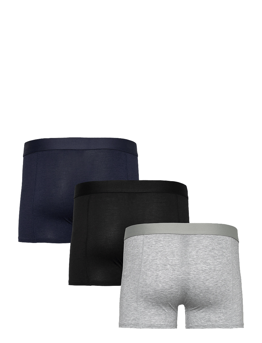 Jack & Jones - JACGABRIEL BAMBOO TRUNKS 3 PACK SN - unterhosen im multipack - black - 1