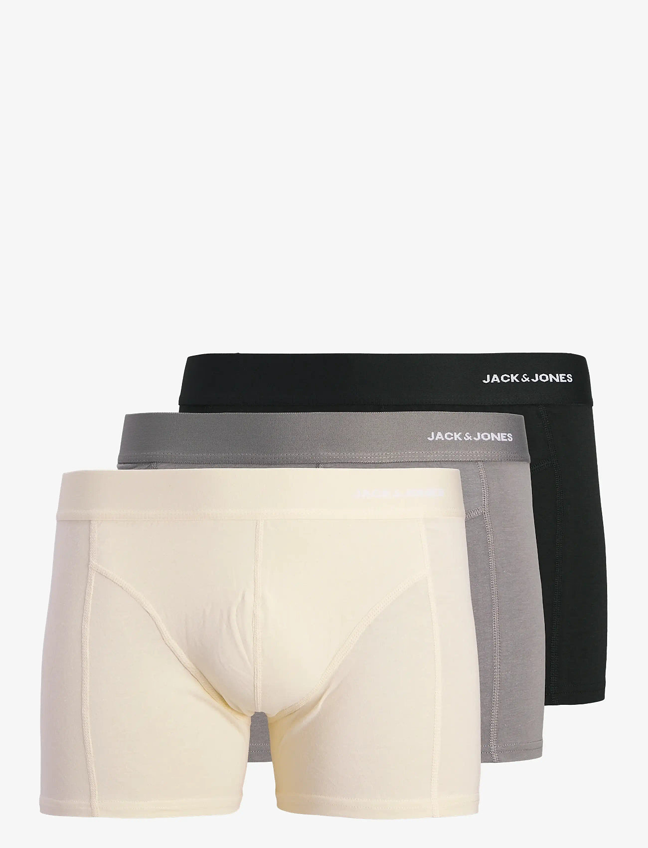Jack & Jones - JACGABRIEL BAMBOO TRUNKS 3 PACK SN - multipack underbukser - black - 1