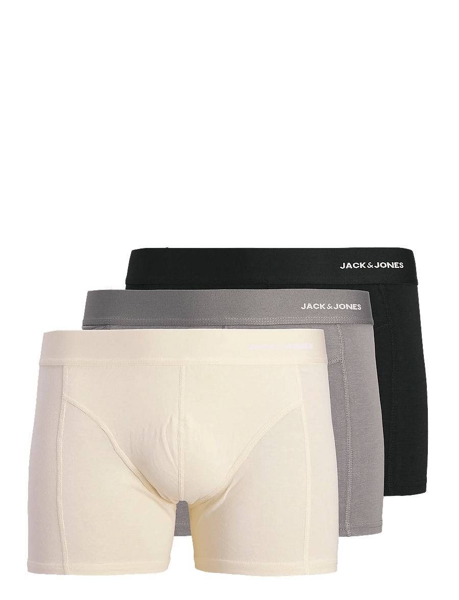 Jack & Jones - JACGABRIEL BAMBOO TRUNKS 3 PACK SN - multipack kalsonger - black - 1