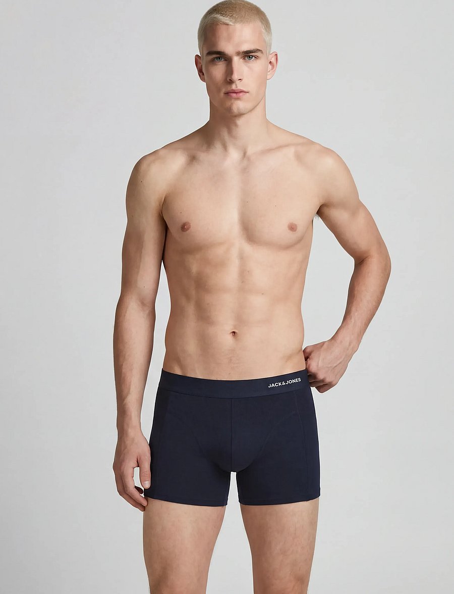 Jack & Jones - JACGABRIEL BAMBOO TRUNKS 3 PACK SN - multipakk aluspüksid - smokey olive - 5