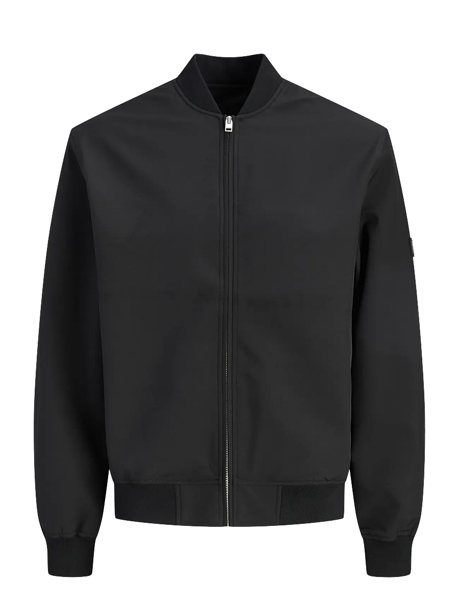 Jack & Jones - JPRBLAASPEN BOMBER JACKET LN - frühlingsjacken - black - 1