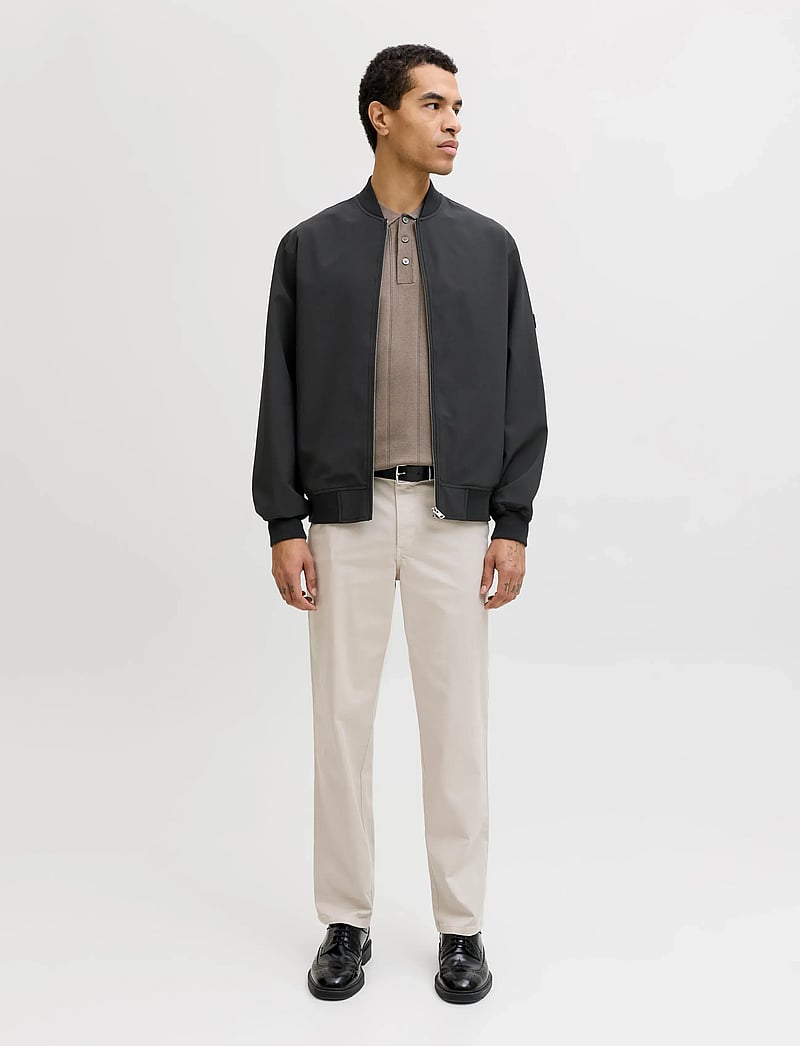 Jack & Jones - JPRBLAASPEN BOMBER JACKET LN - frühlingsjacken - black - 3