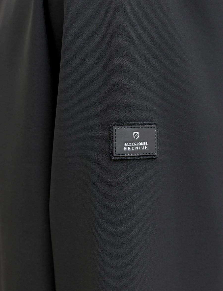 Jack & Jones - JPRBLAASPEN BOMBER JACKET LN - frühlingsjacken - black - 4