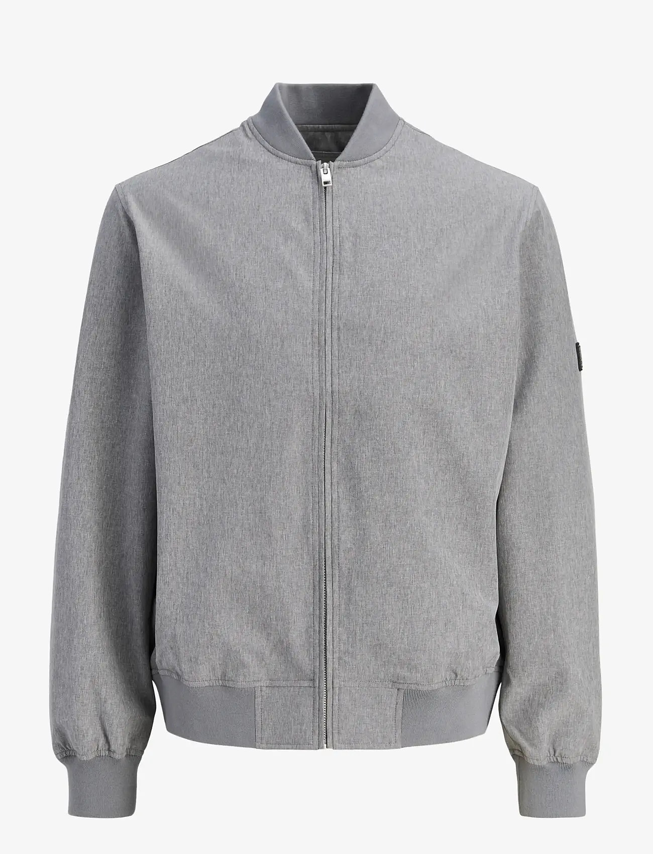 Jack & Jones - JPRBLAASPEN BOMBER JACKET LN - herbstjacken - grey melange - 1