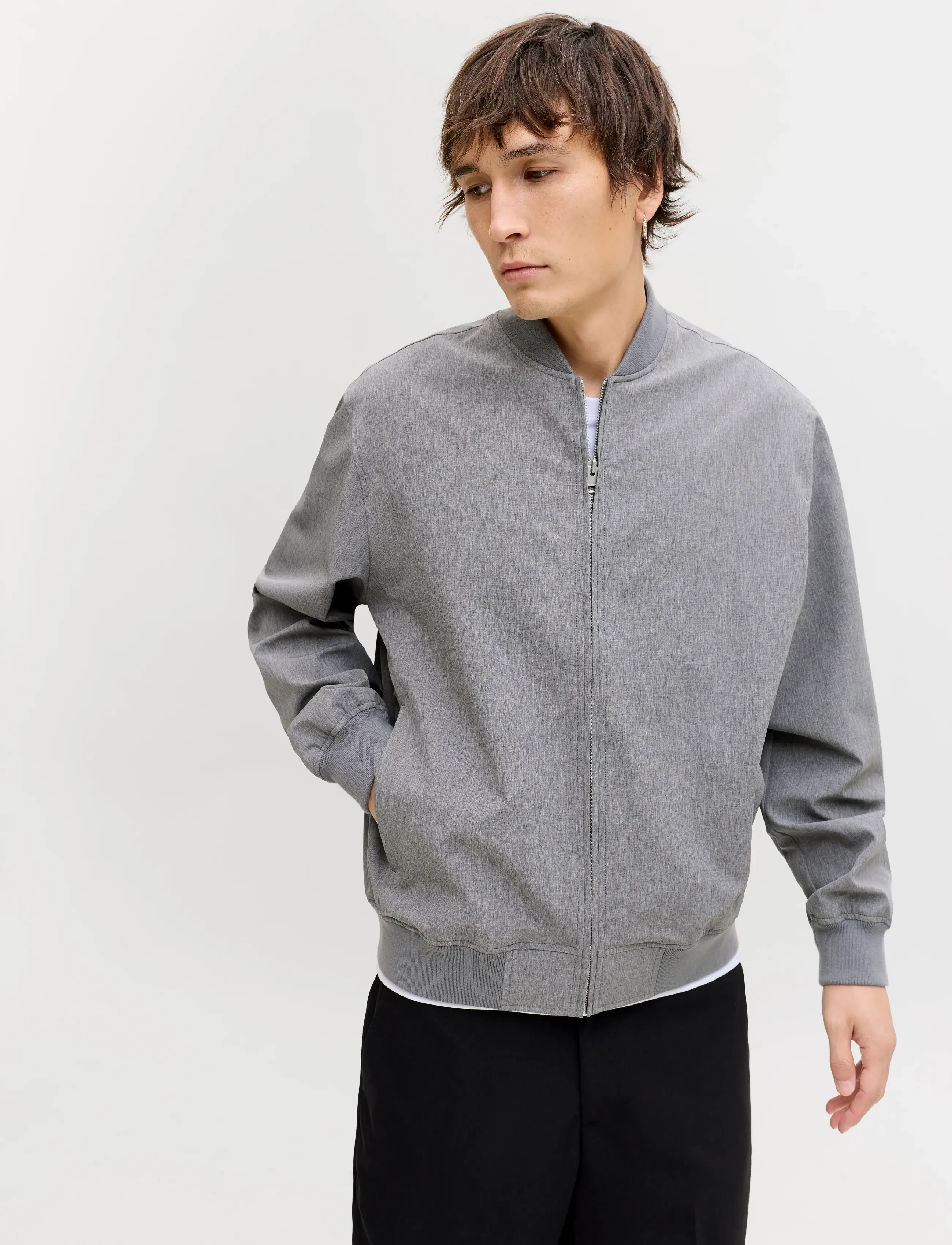 Jprblaaspen Bomber Jacket Ln 5