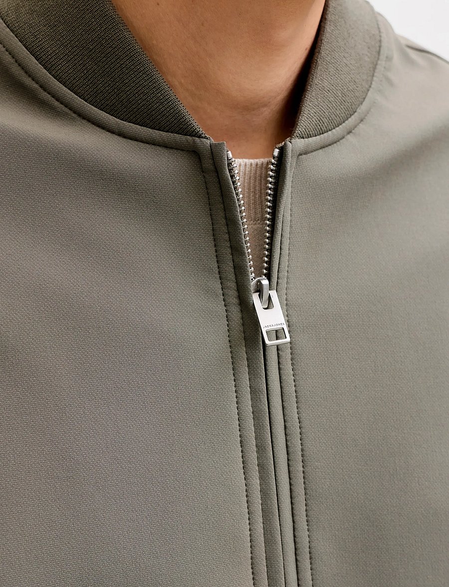 Jack & Jones - JPRBLAASPEN BOMBER JACKET LN - frühlingsjacken - smokey olive - 5