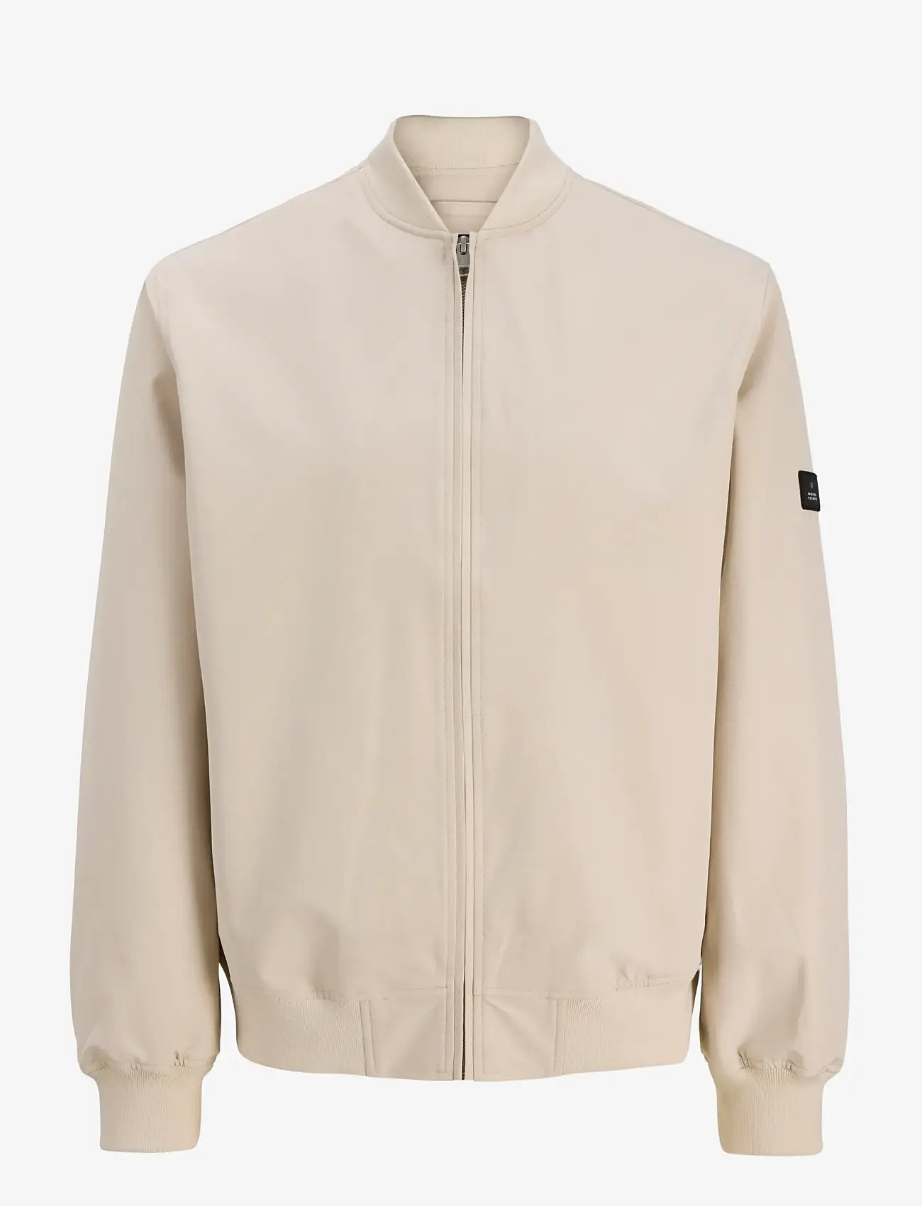 Jack & Jones - JPRBLAASPEN BOMBER JACKET LN - spring jackets - white melange - 1