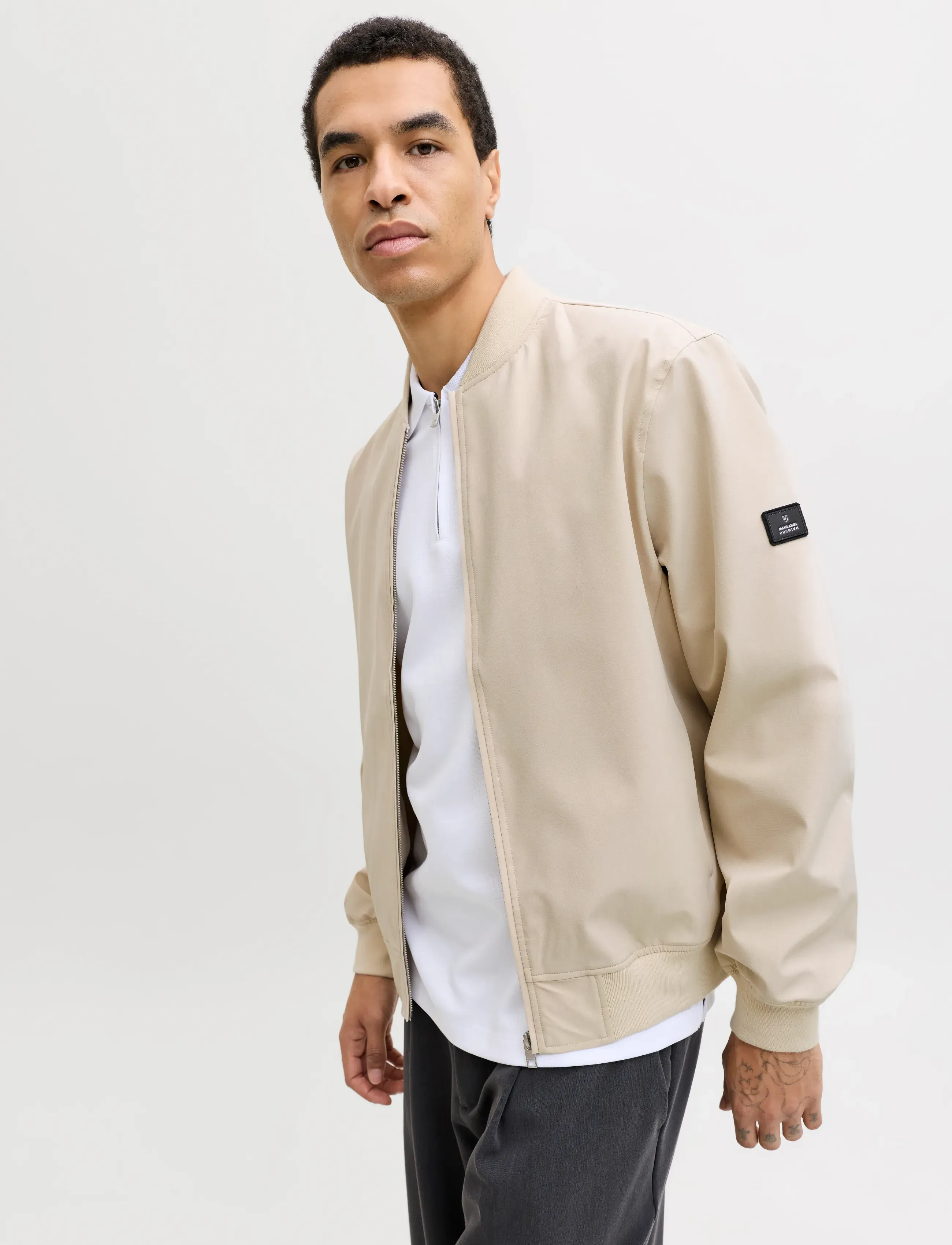 Jprblaaspen Bomber Jacket Ln 5
