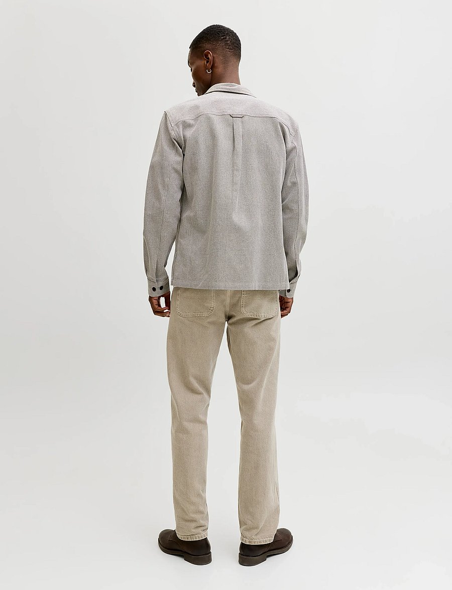 Jack & Jones - JPRBLURAYLE LINEN BL. SOLID LS SHIRT SN - chemises de lin - lemon pepper - 2