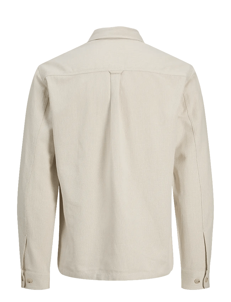Jack & Jones - JPRBLURAYLE LINEN BL. SOLID LS SHIRT SN - hørskjorter - moonstruck - 2