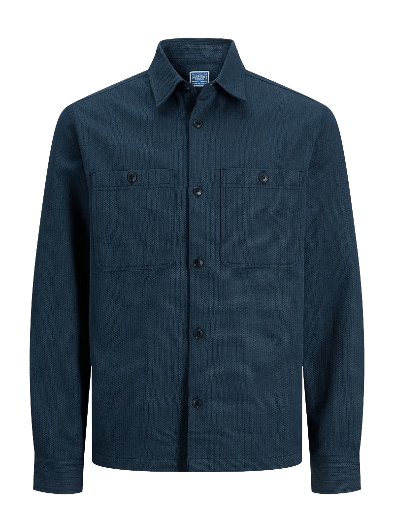 Jack & Jones - JPRBLURAYLE LINEN BL. SOLID LS SHIRT SN - linased särgid - sky captain - 1