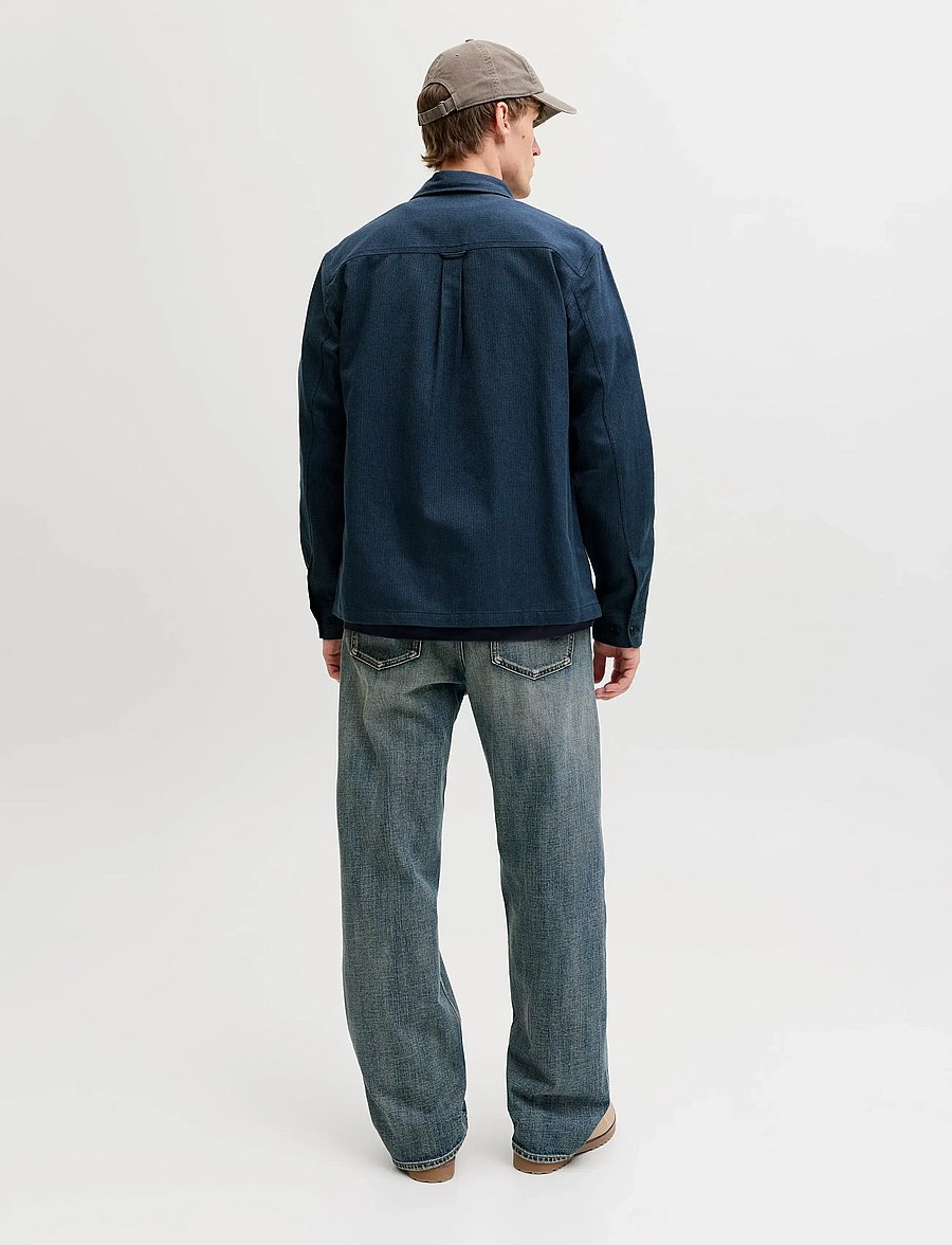 Jack & Jones - JPRBLURAYLE LINEN BL. SOLID LS SHIRT SN - leinenhemden - sky captain - 2
