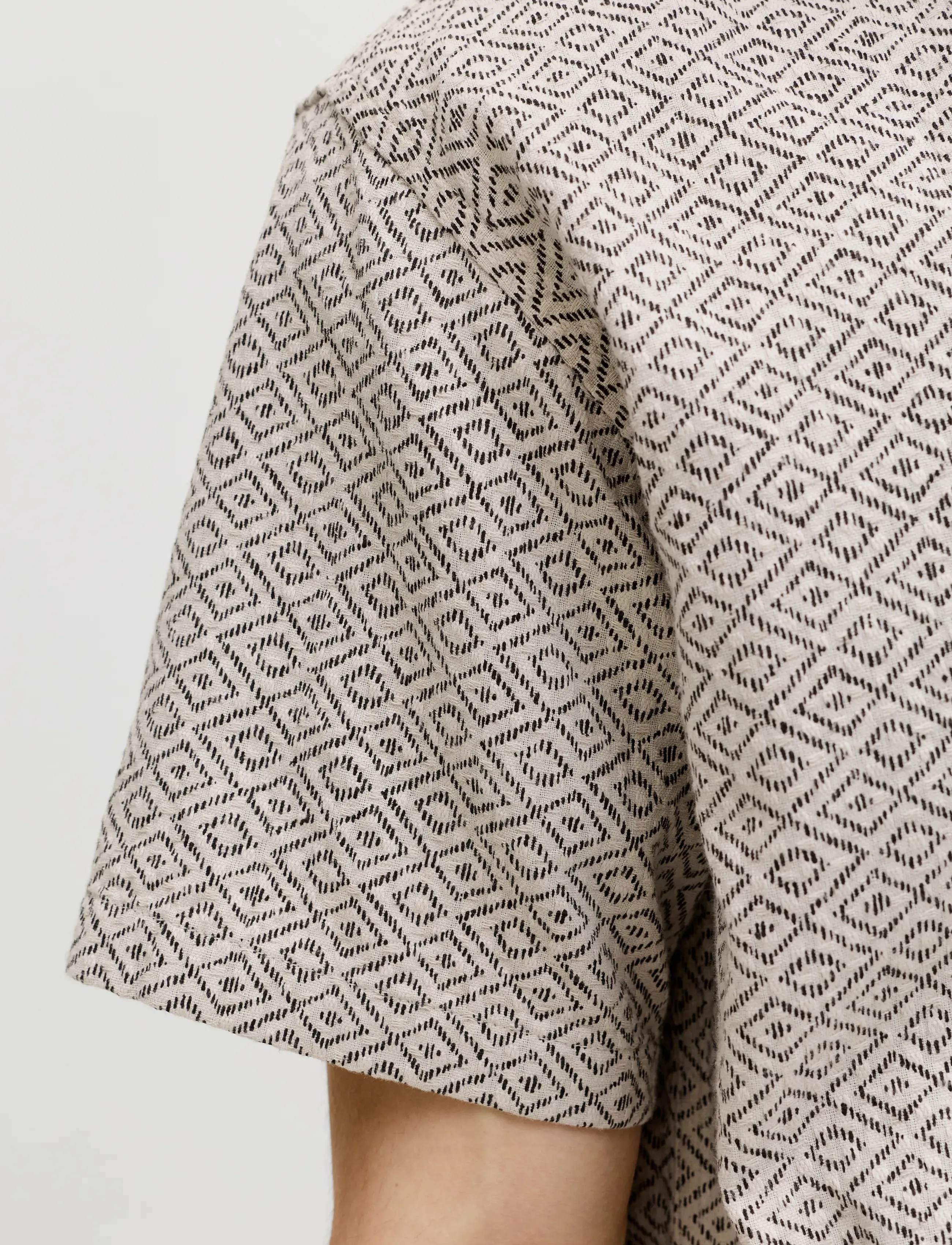JACK & JONES Jprbluwinson Print Dobby S/S Shirt Ln kortärmade skjortor herr – bild 6