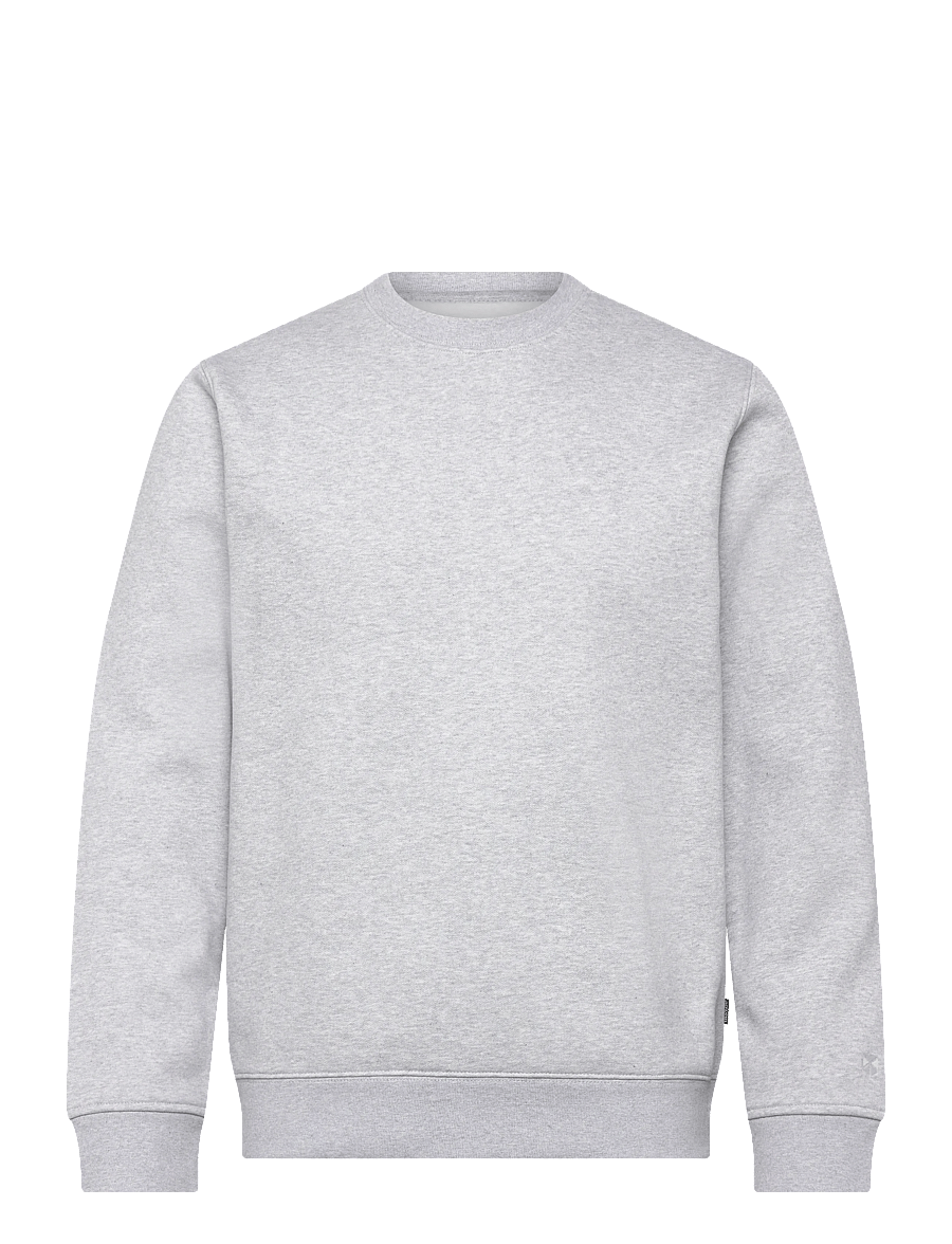Jack & Jones - JPRBLAETHAN LOGO CREWNECK SWEAT SN - kollektioner - light grey melange - 1