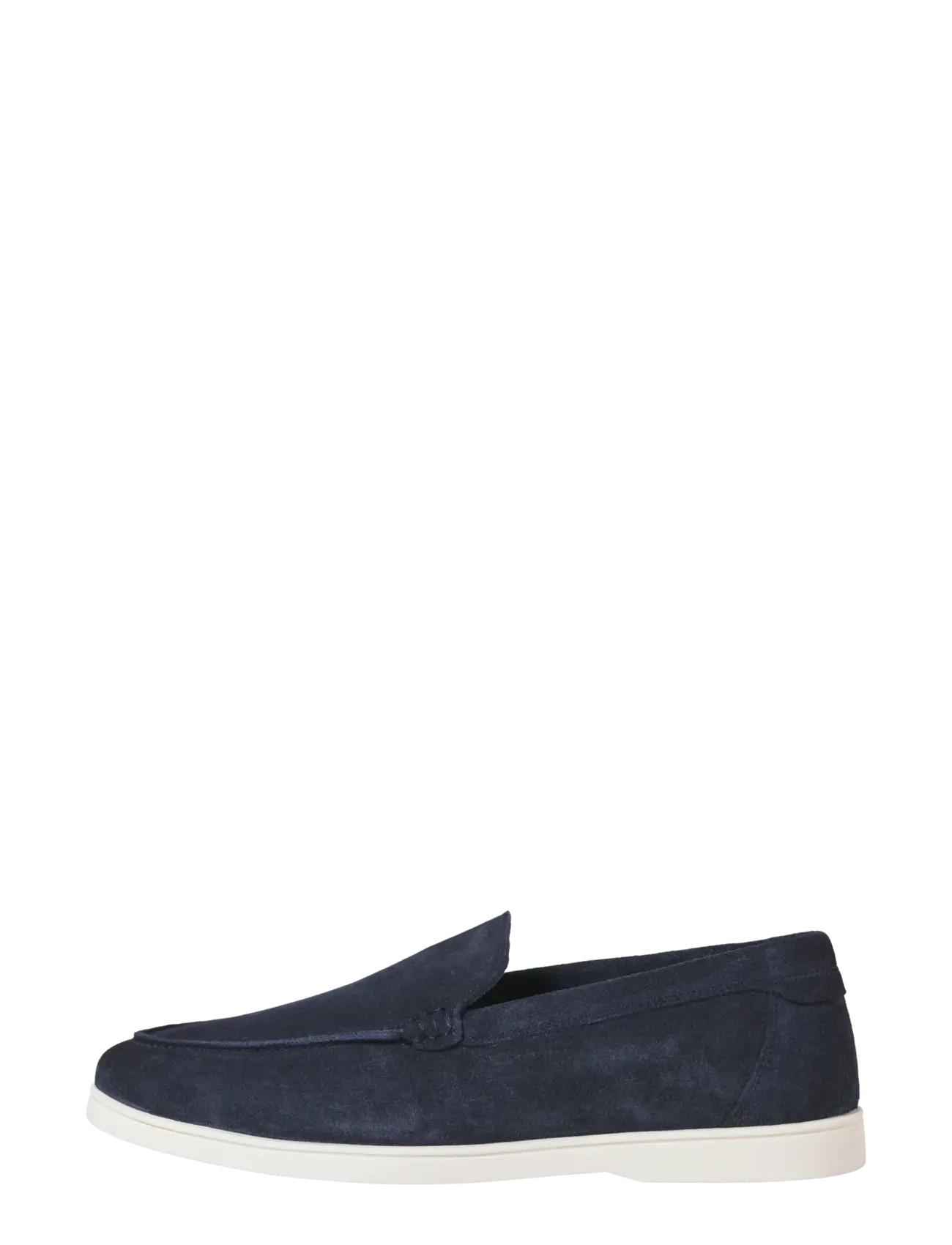 Jack & Jones JFWSLIM SUEDE LOAFER - Loafers - NAVY BLAZER / navy
