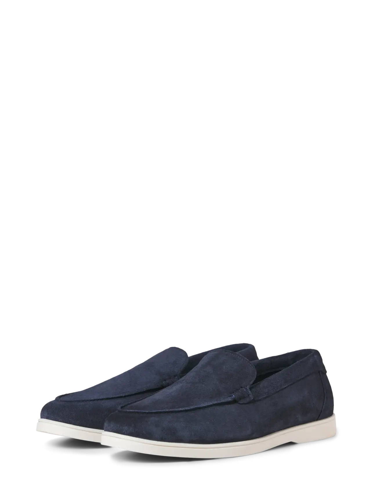 Jack & Jones - JFWSLIM SUEDE LOAFER - kollektsioonid - navy blazer - 4