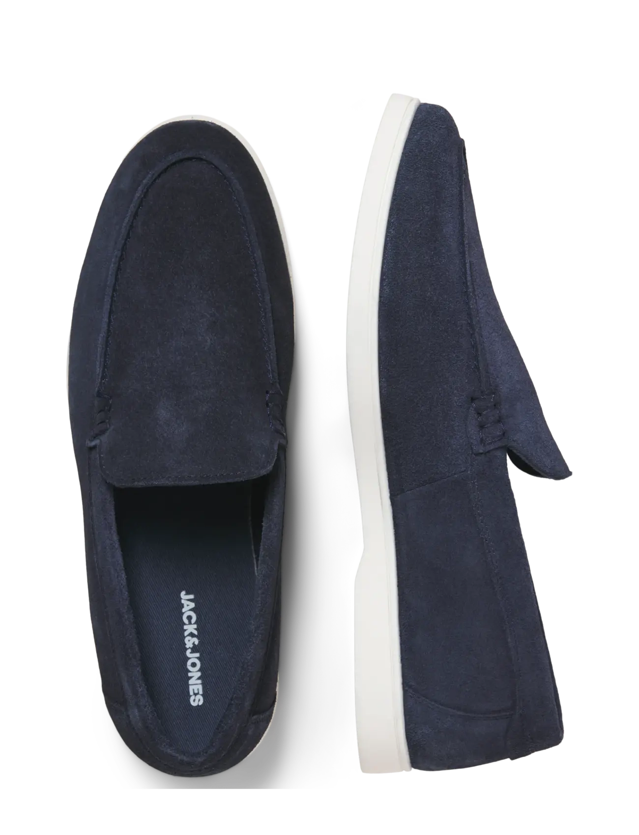 Jack & Jones - JFWSLIM SUEDE LOAFER - kollektsioonid - navy blazer - 5