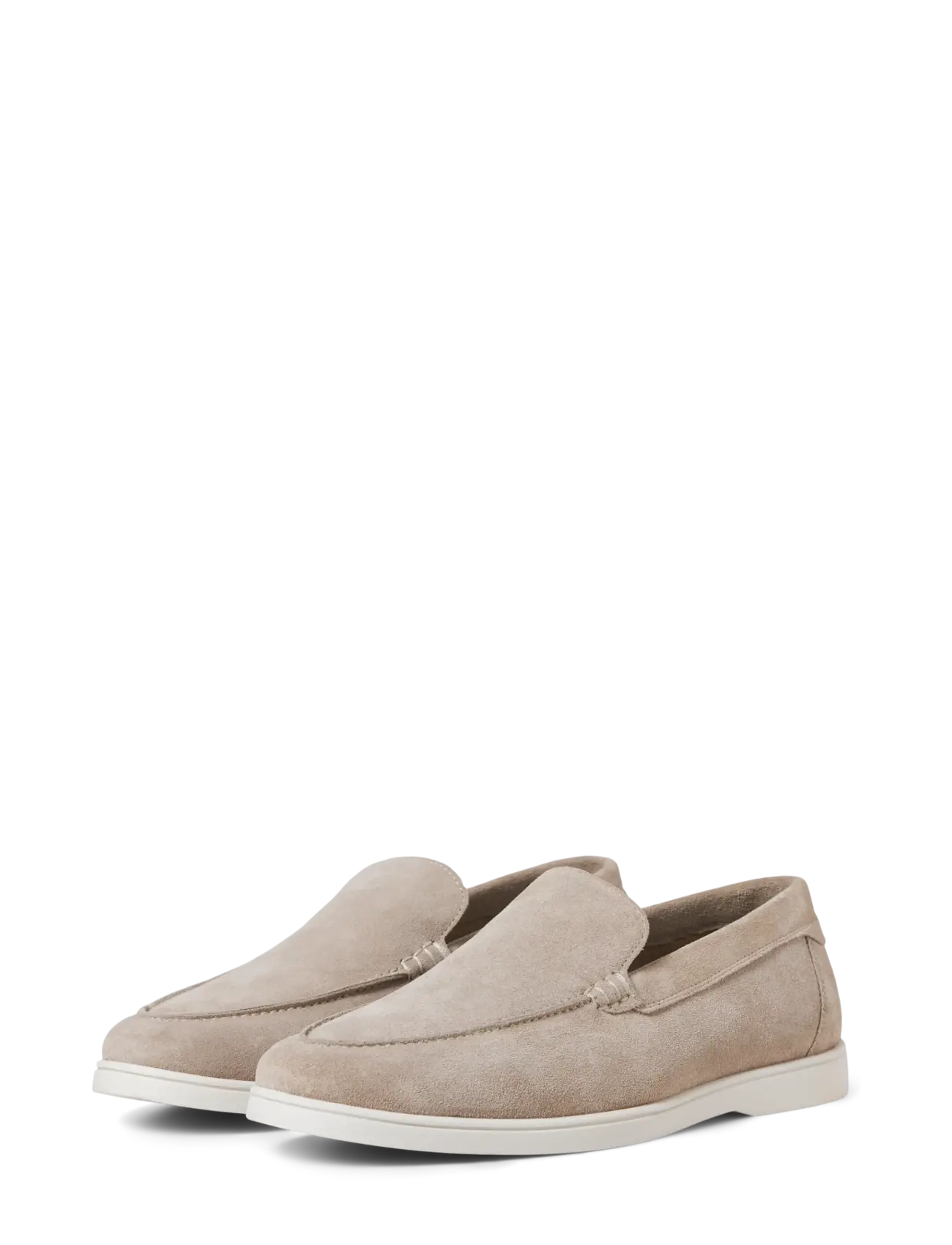Jack & Jones - JFWSLIM SUEDE LOAFER - kolekcje - plaza taupe - 4