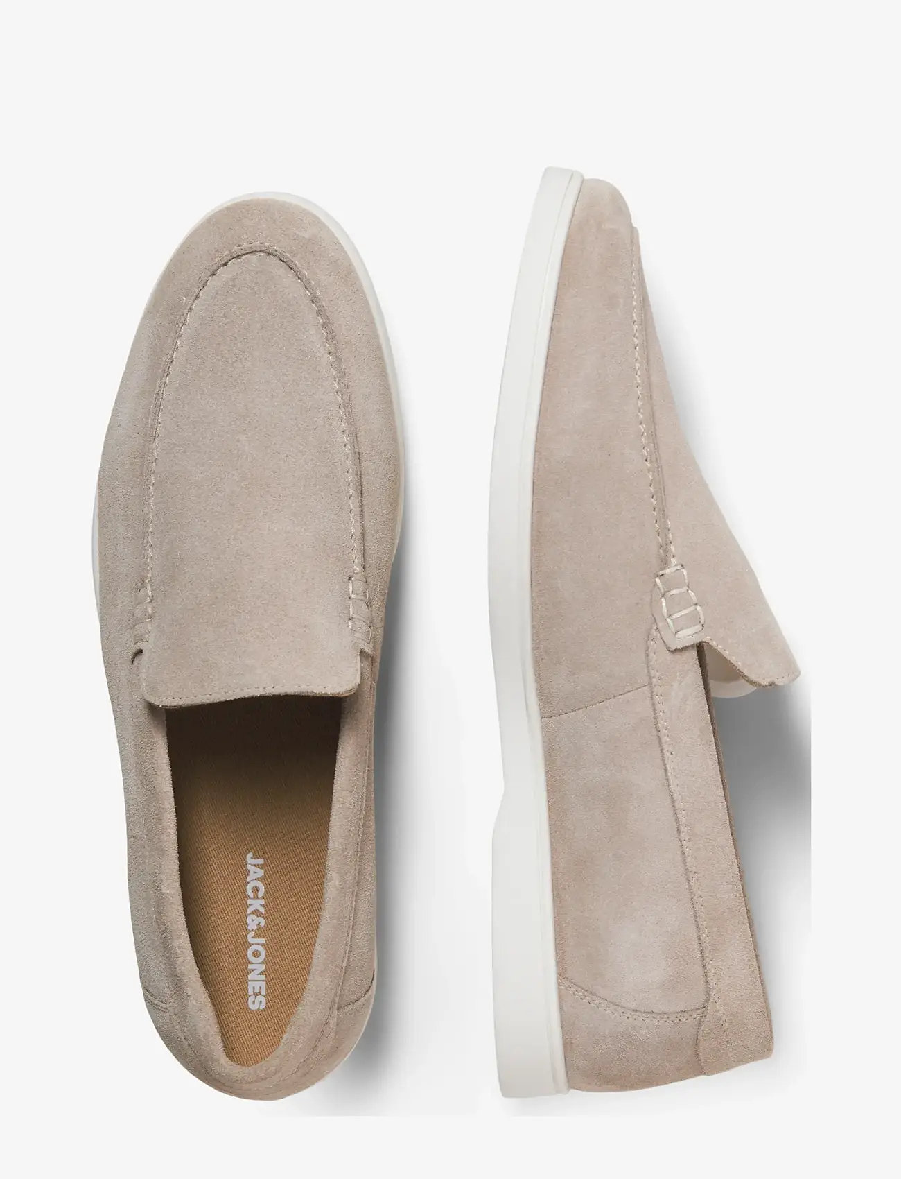 Jack & Jones - JFWSLIM SUEDE LOAFER - kollektsioonid - plaza taupe - 5