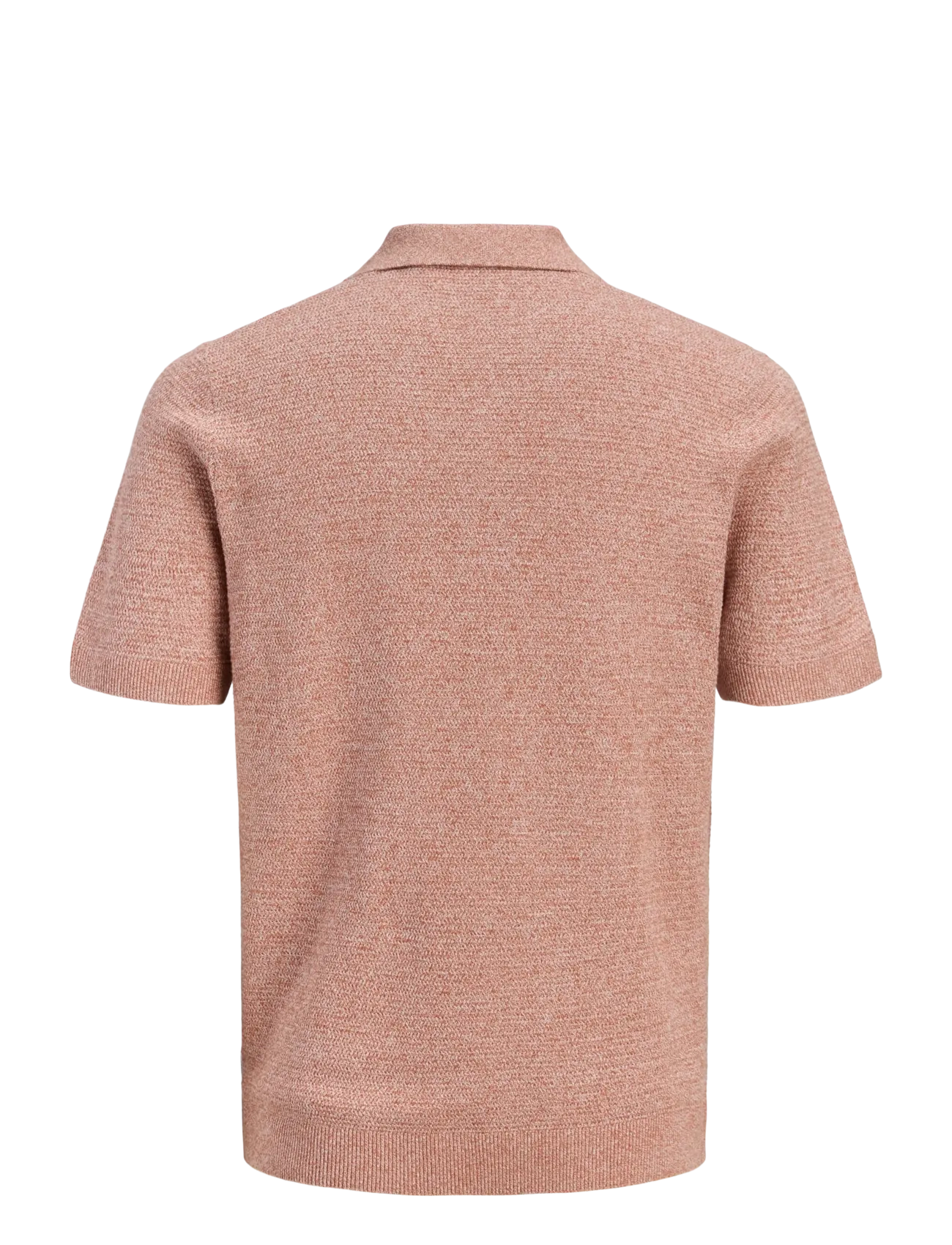 Jack & Jones - JPRBLURILEY KNIT POLO SS SN - knitted polos - amber brown - 2