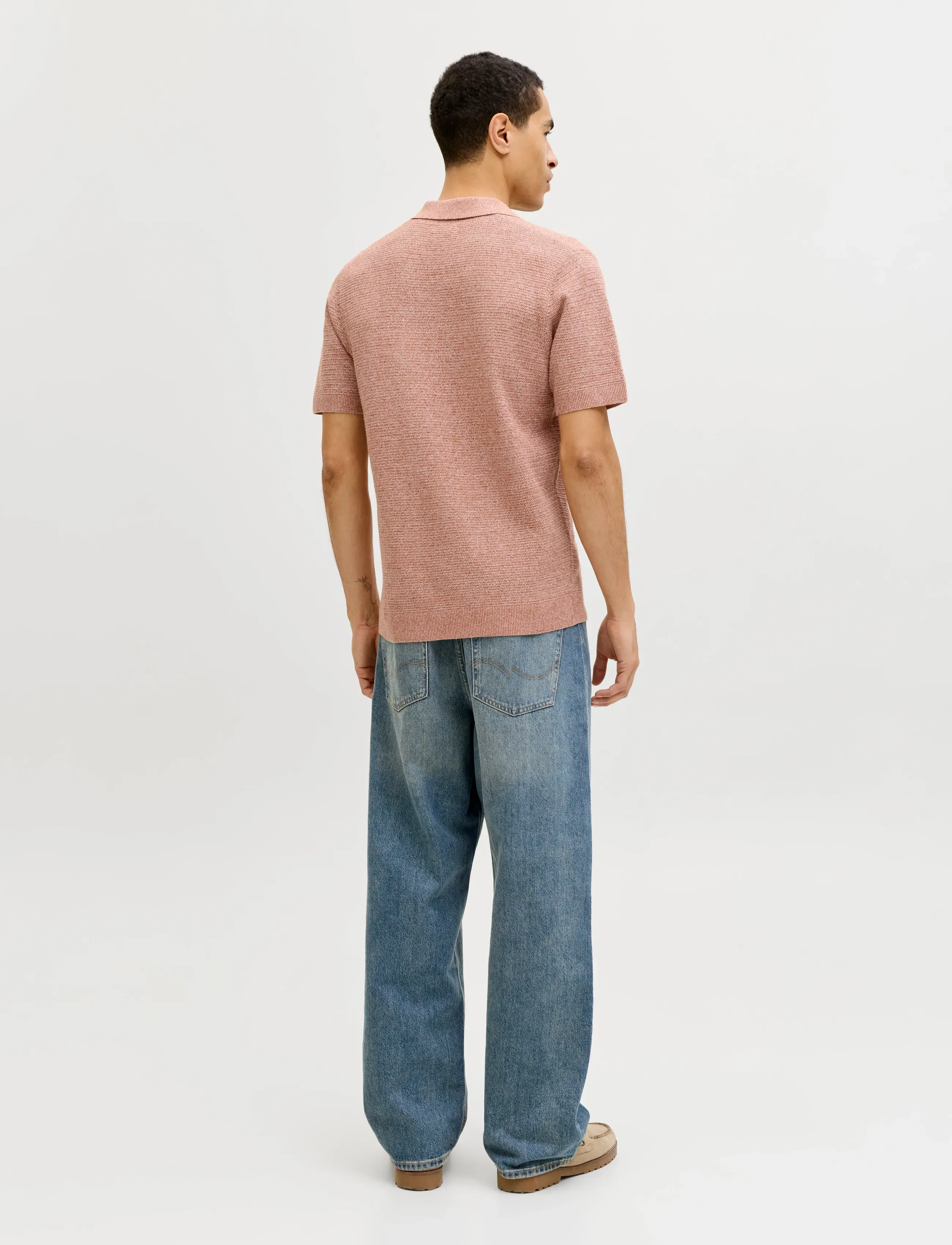 Jprbluriley Knit Polo Ss Sn 2