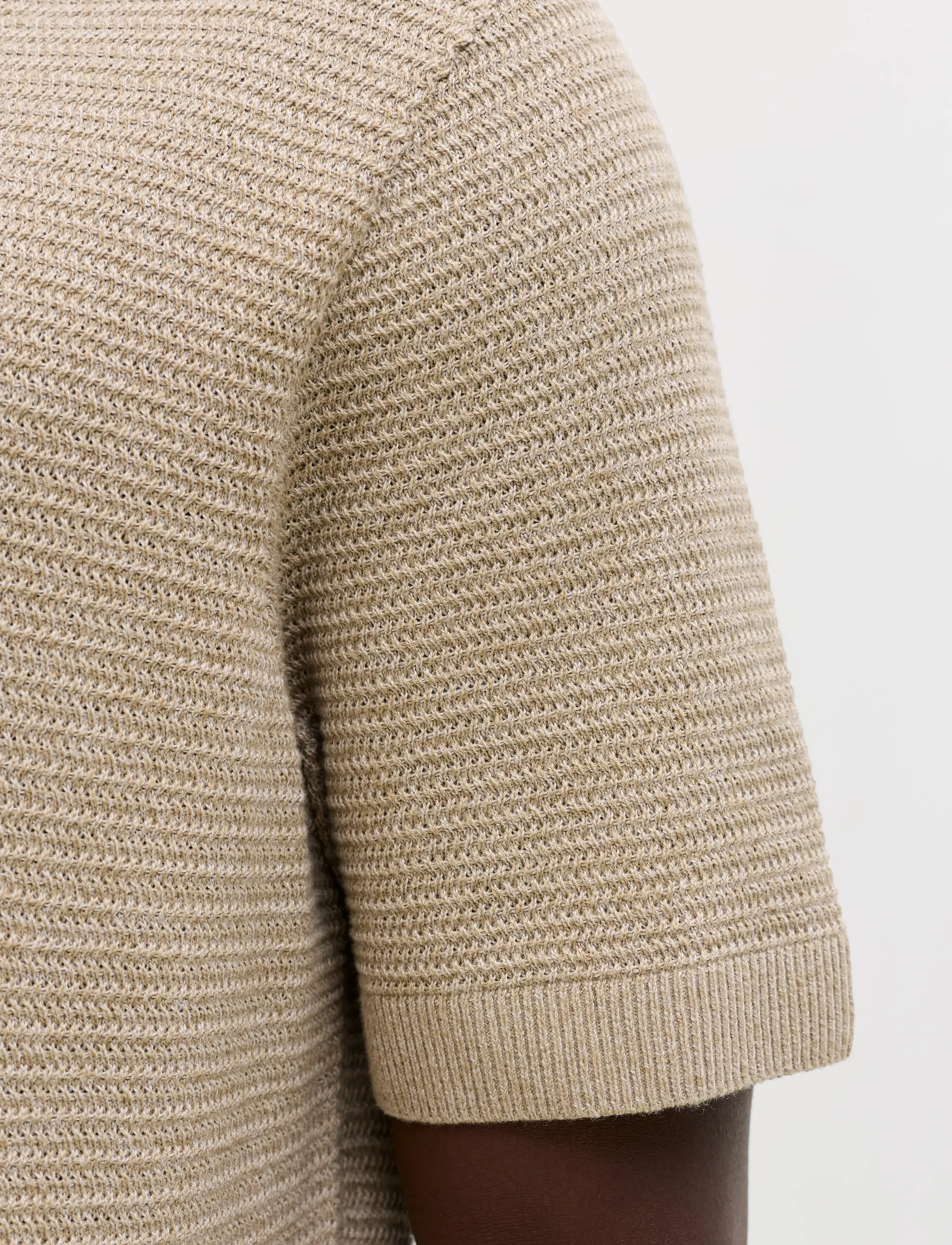Jack & Jones JPRBLURILEY KNIT POLO SS SN - Vatertag - LEMON PEPPER / beige