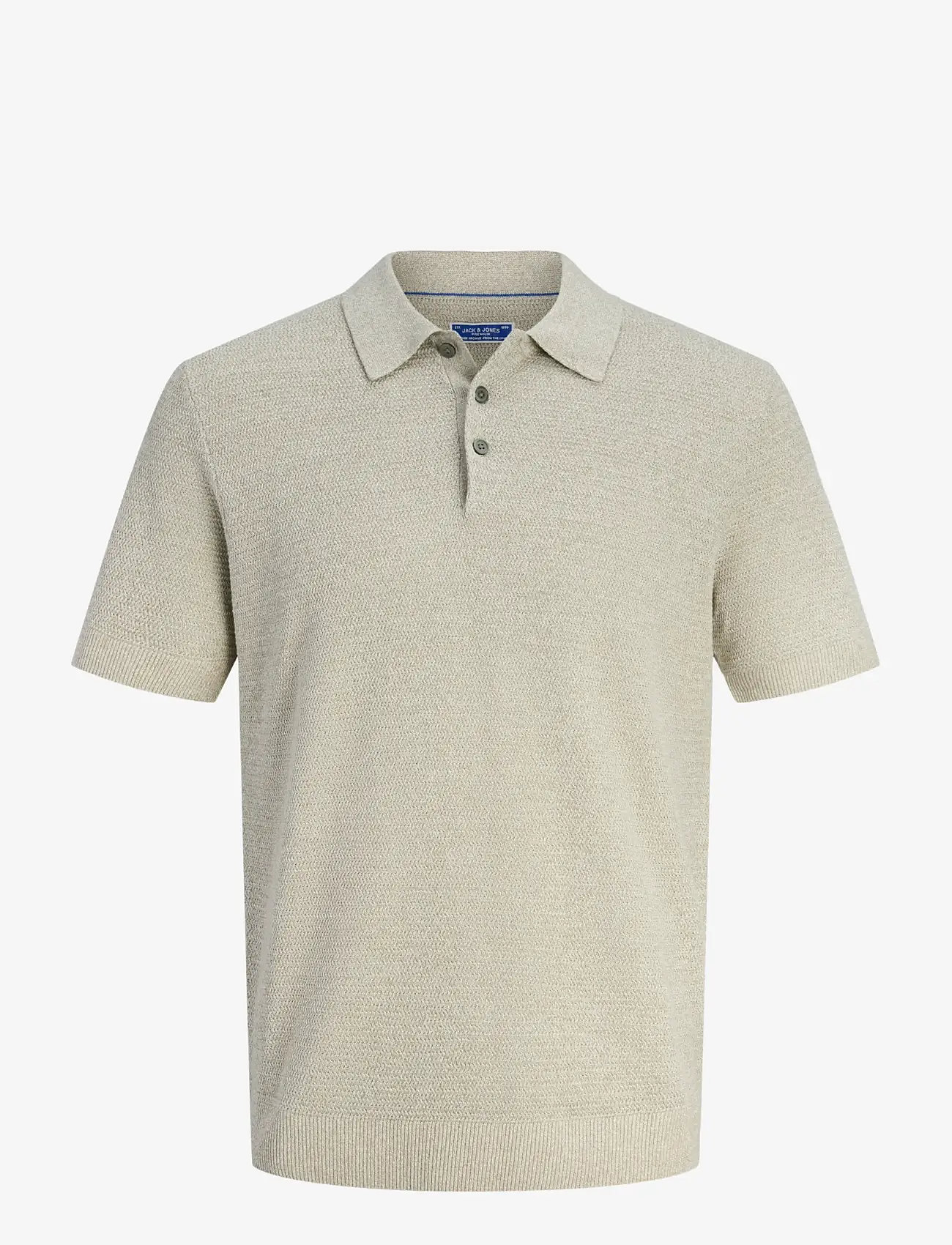 Jack & Jones - JPRBLURILEY KNIT POLO SS SN - polostrik - mermaid - 1