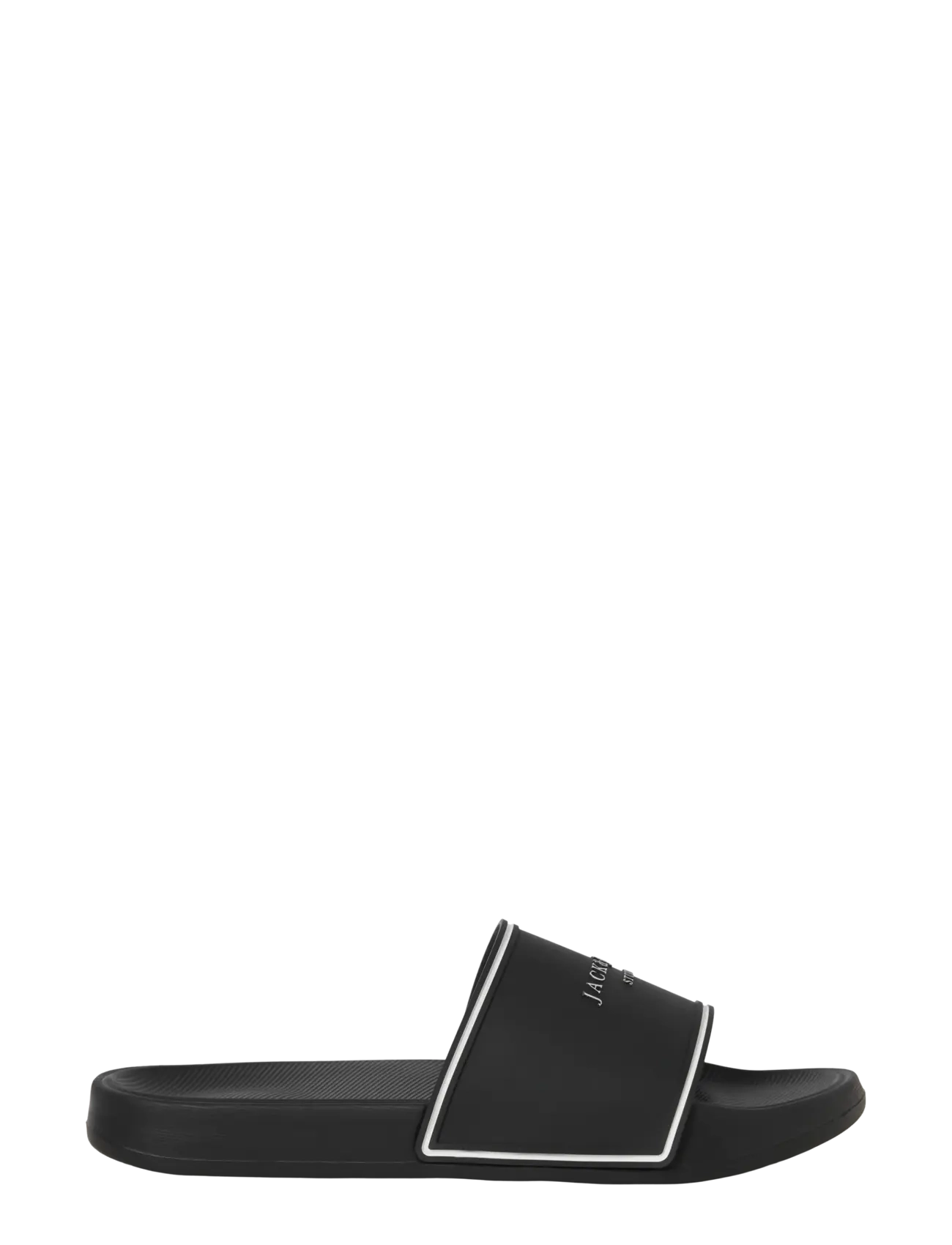 Jack & Jones - JFWARTILLERY MOULDED SLIDER SN - badeschuhe - black - 2