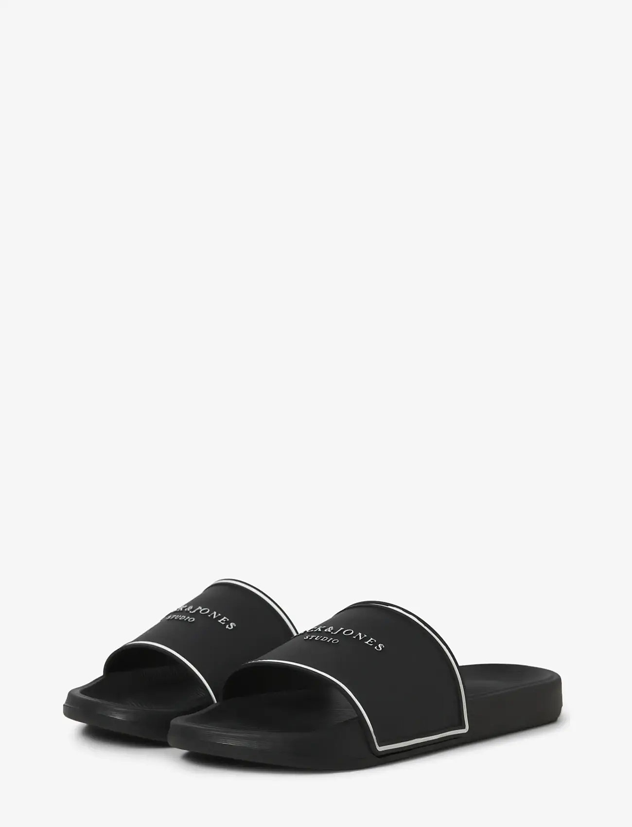 Jack & Jones - JFWARTILLERY MOULDED SLIDER SN - badesandaler - black - 3