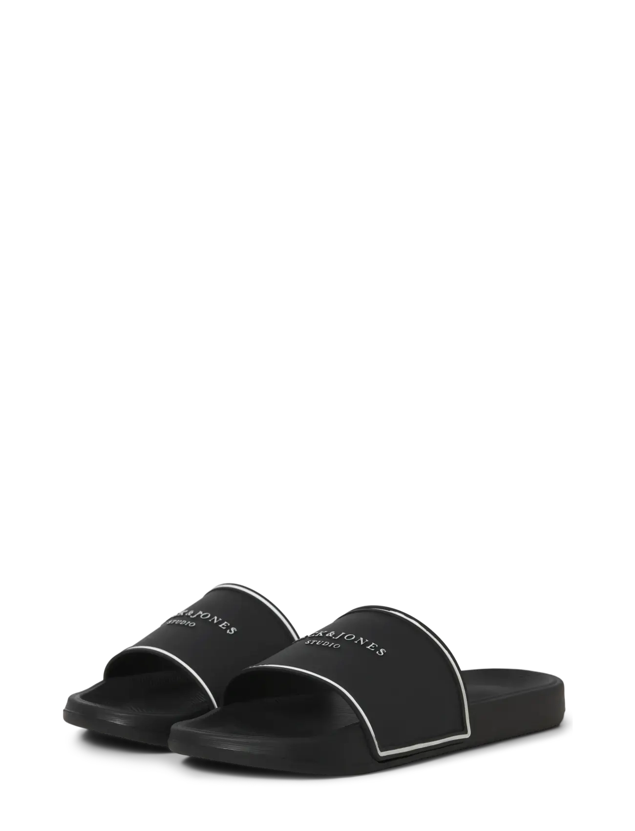 Jack & Jones - JFWARTILLERY MOULDED SLIDER SN - badeschuhe - black - 3