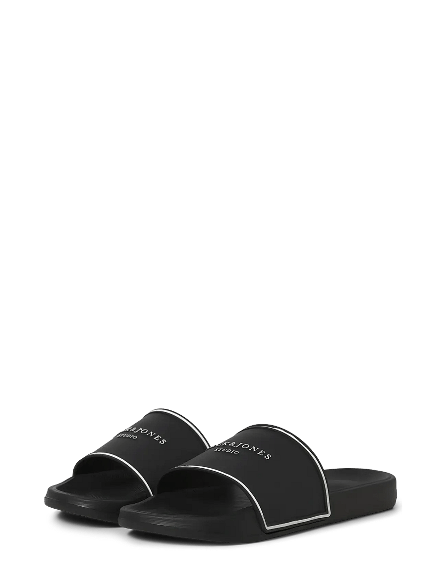 Jack & Jones - JFWARTILLERY MOULDED SLIDER SN - badtofflor - black - 3