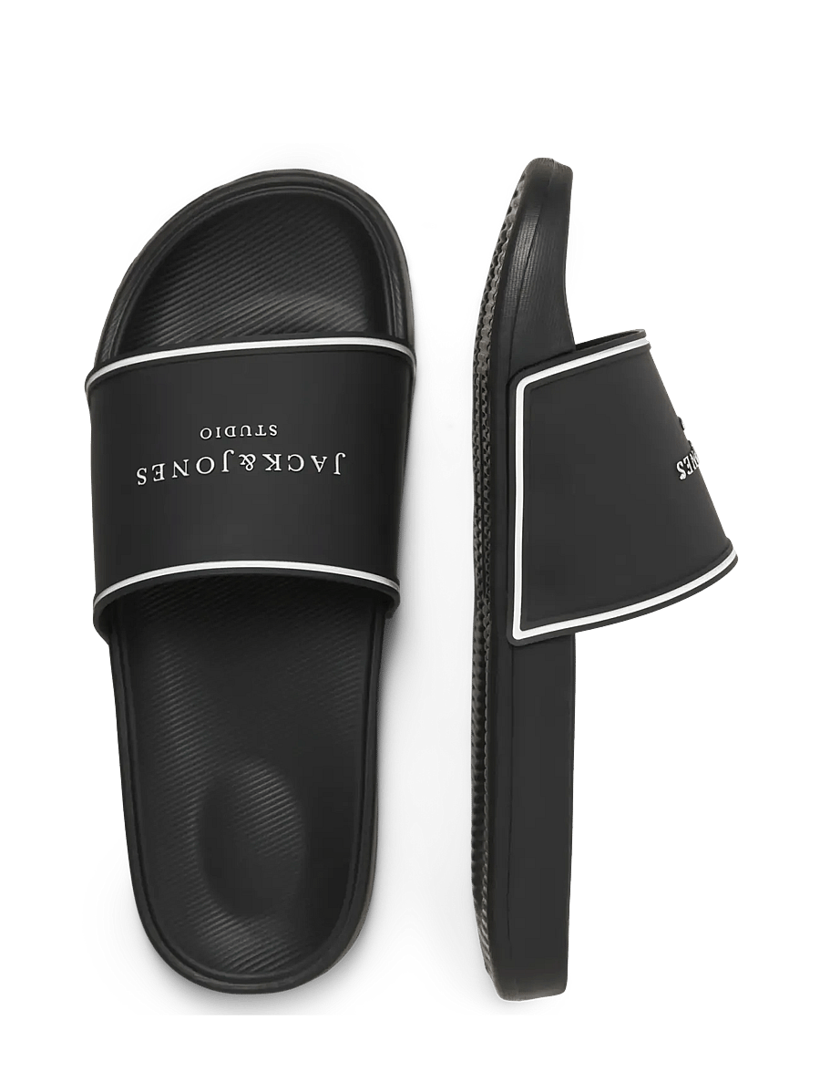 Jack & Jones - JFWARTILLERY MOULDED SLIDER SN - badtofflor - black - 4