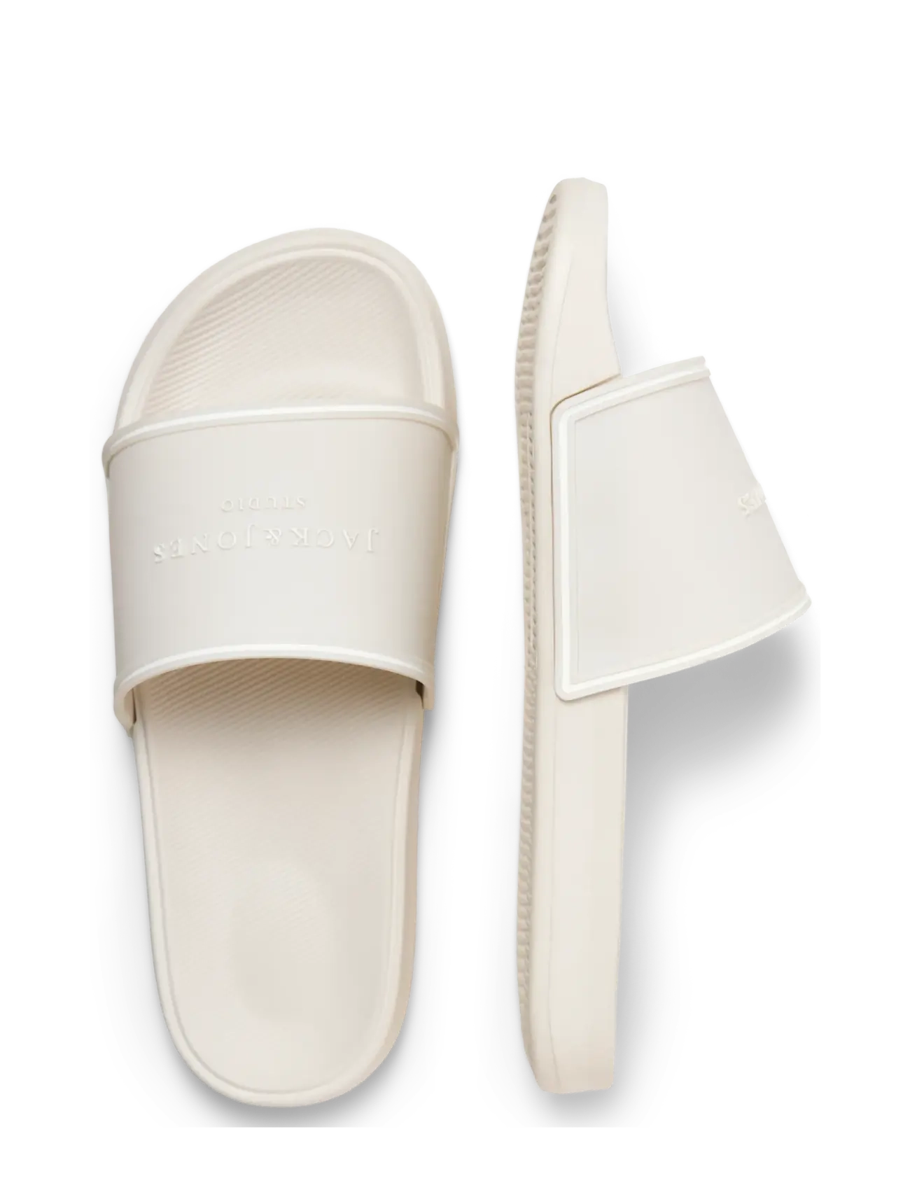 Jack & Jones - JFWARTILLERY MOULDED SLIDER SN - pool sliders - moonbeam - 5