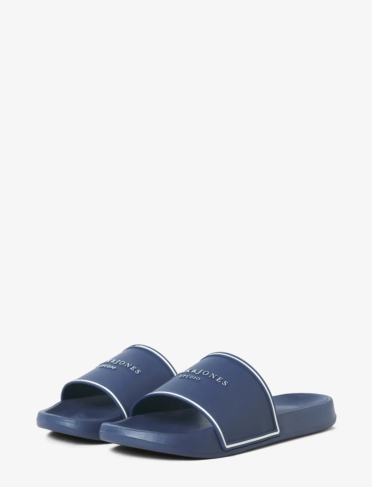 Jack & Jones - JFWARTILLERY MOULDED SLIDER SN - badeschuhe - navy peony - 4