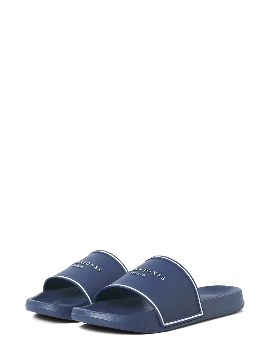 Jack & Jones - JFWARTILLERY MOULDED SLIDER SN - badeschuhe - navy peony - 4
